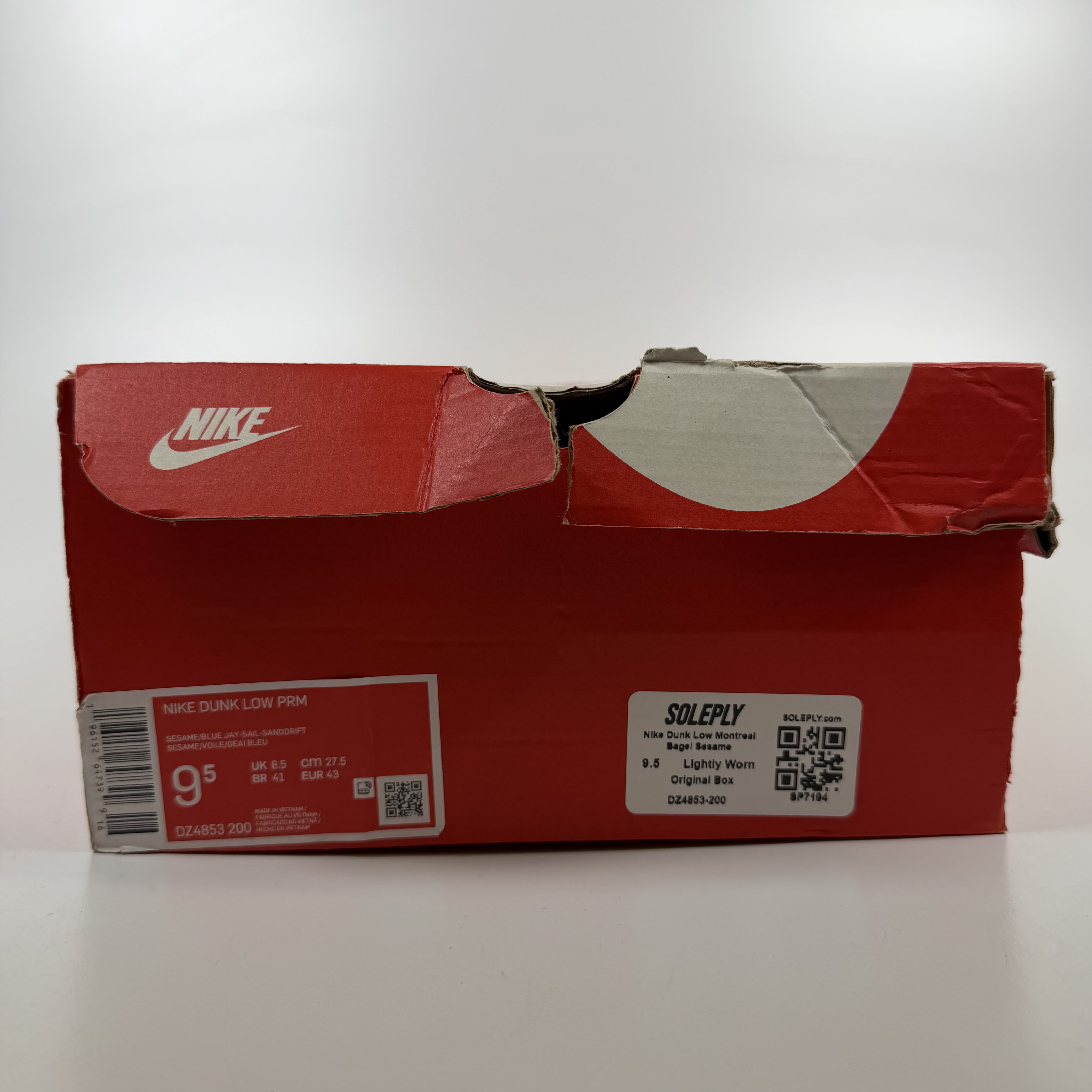 SP7194 Nike Dunk Low Montreal Bagel Sesame