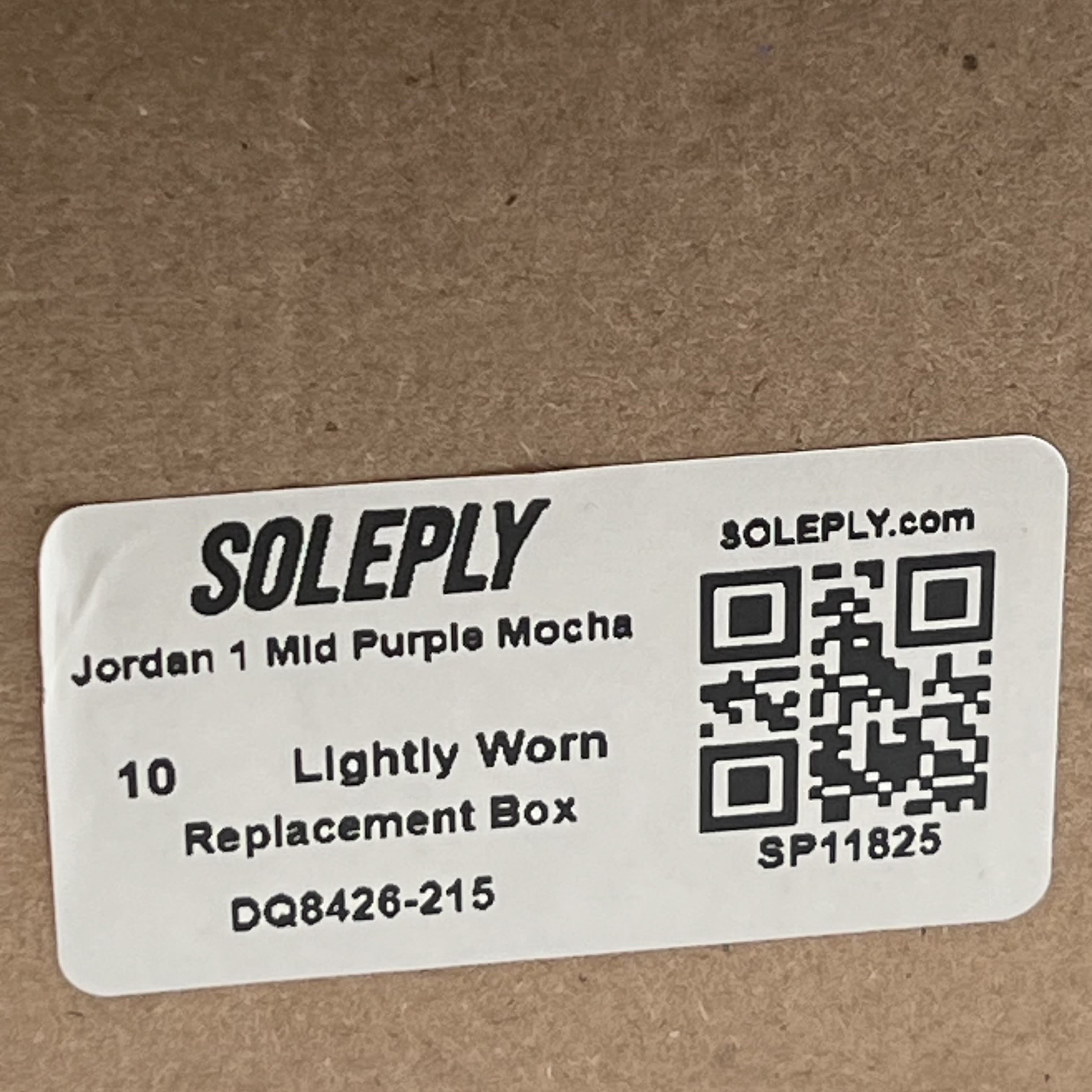 [SP11825] Jordan 1 Mid Purple Mocha