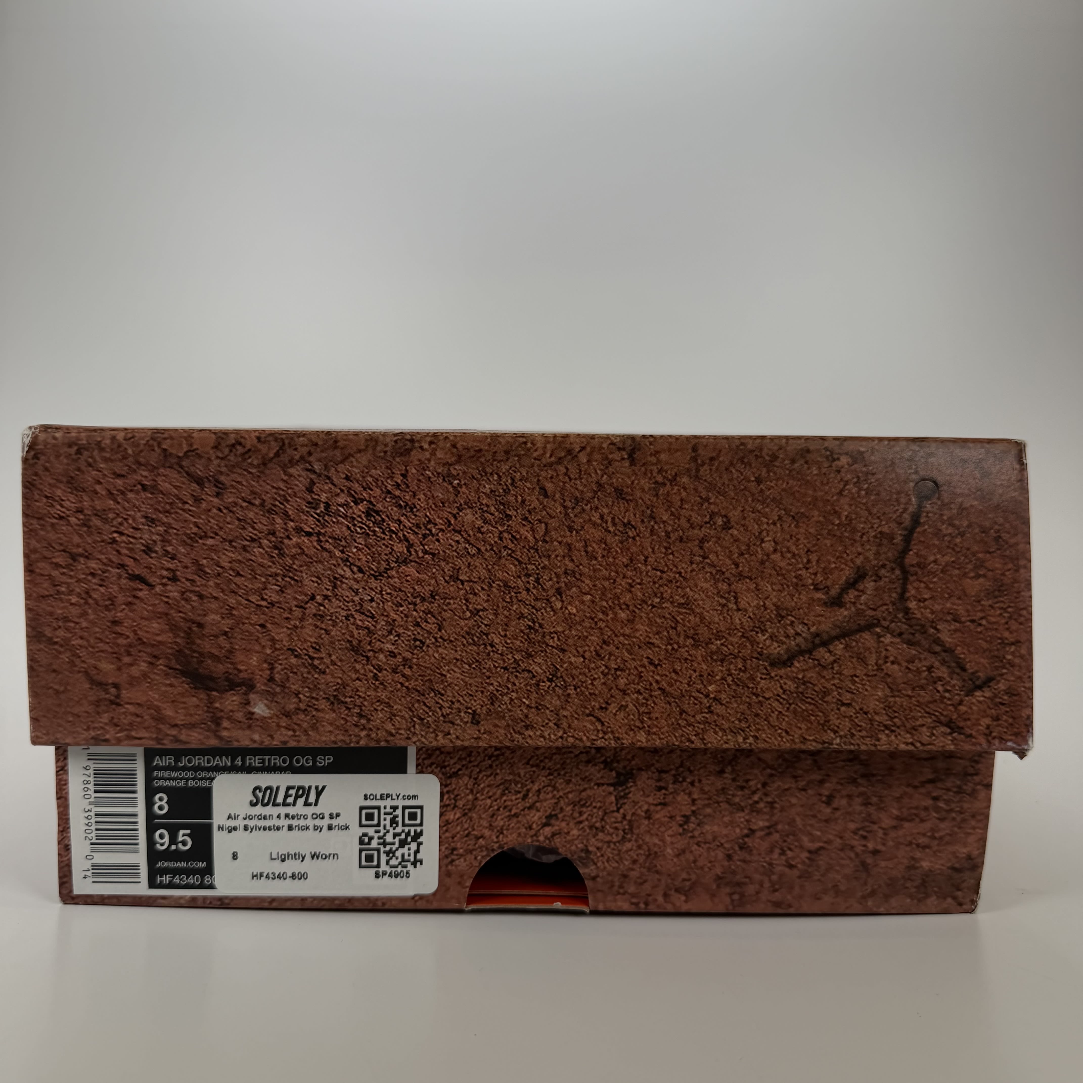 SP4905 Air Jordan 4 Retro OG SP Nigel Sylvester Brick by Brick
