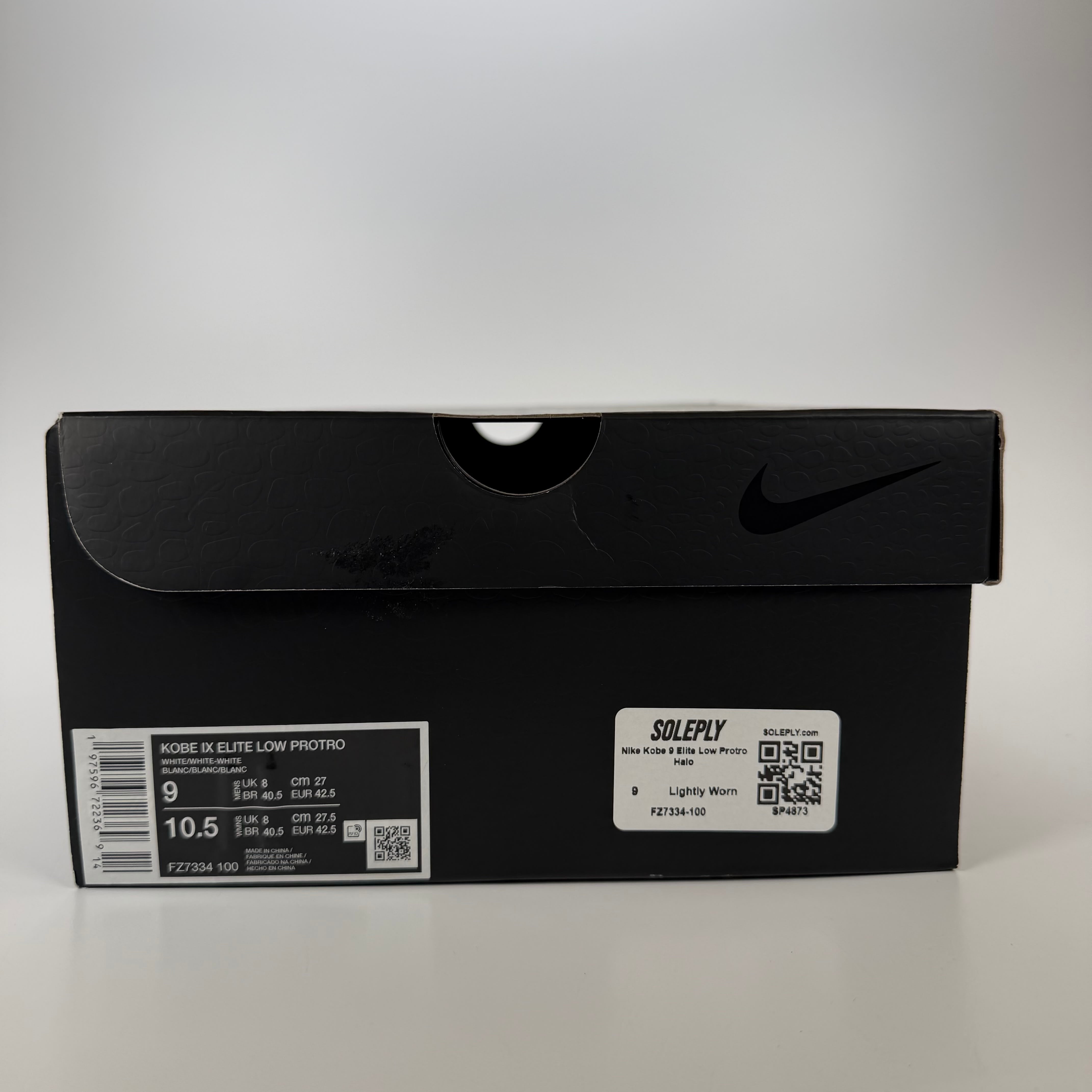 SP4873 Nike Kobe 9 Elite Low Protro Halo