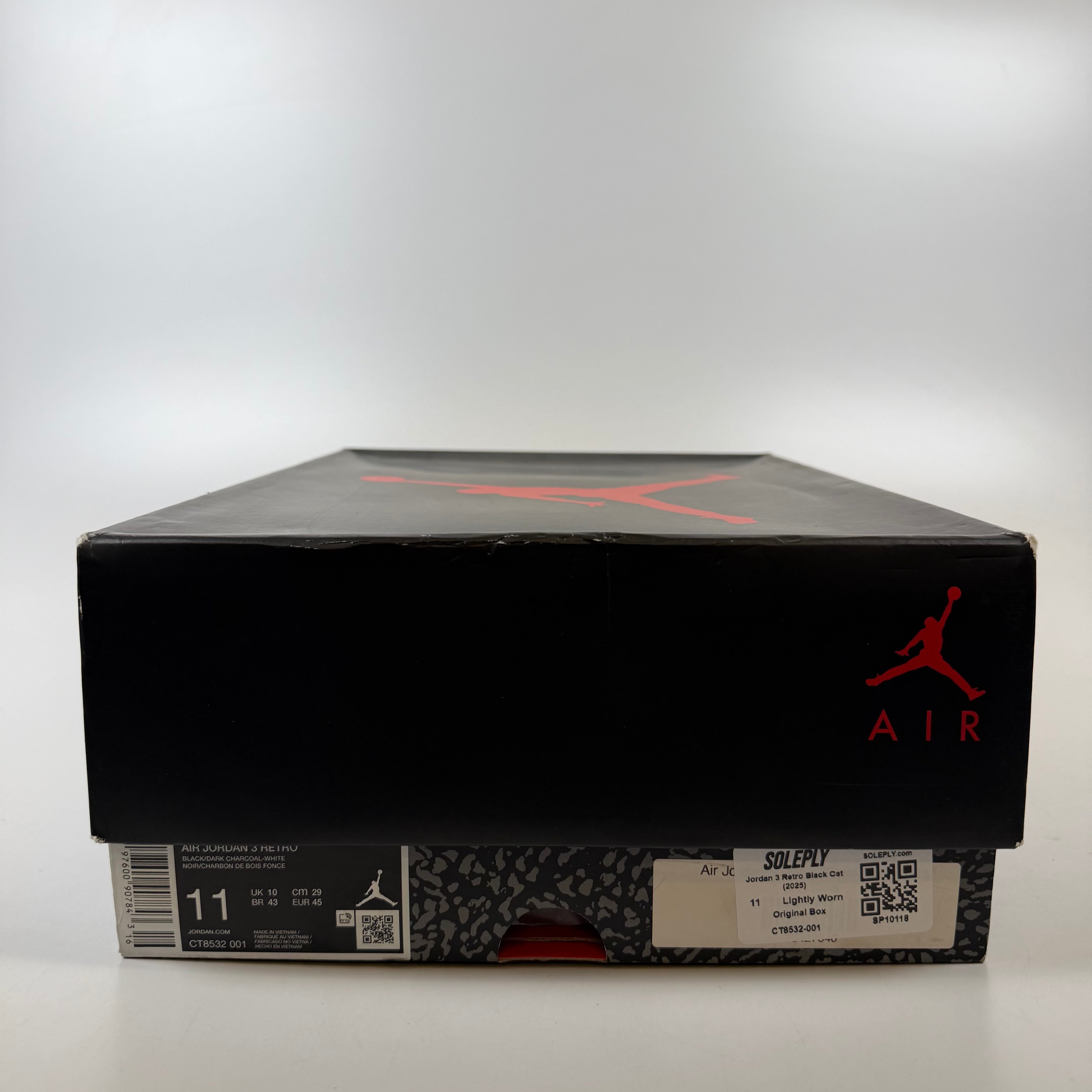 SP10118 Jordan 3 Retro Black Cat (2025)