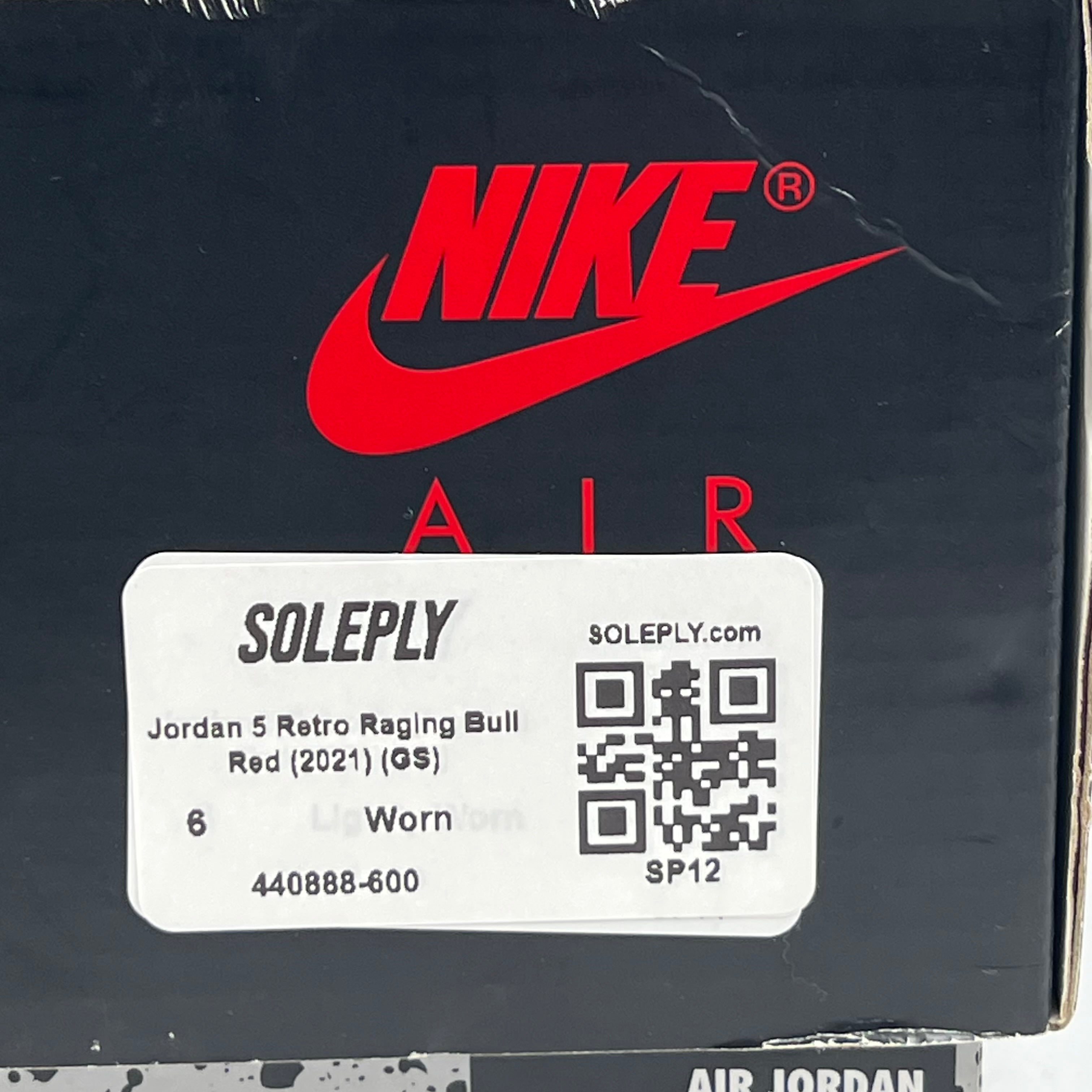 SP12 Jordan 5 Retro Raging Bull Red (2021) (GS)