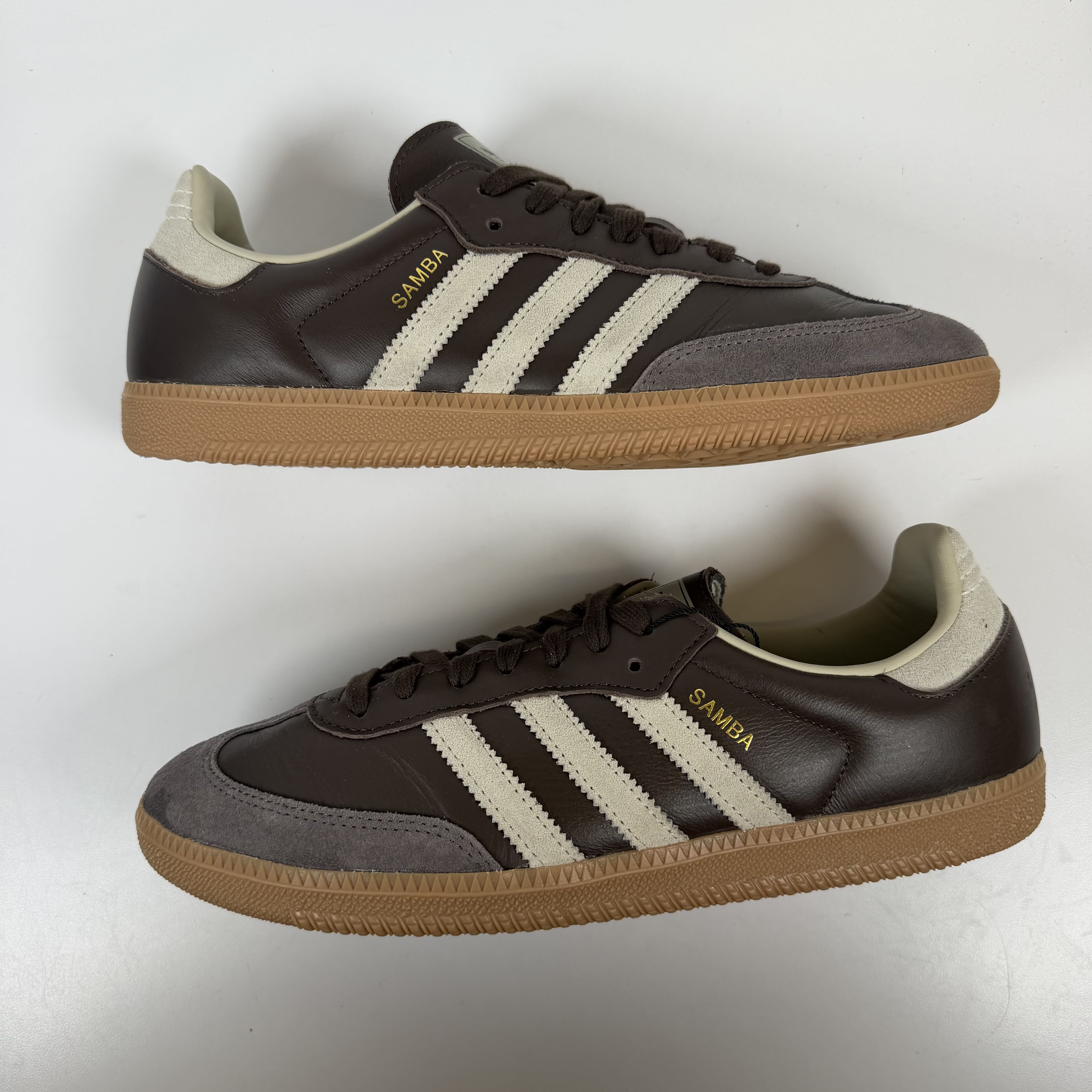 SP7047 adidas Samba OG Brown Putty Grey