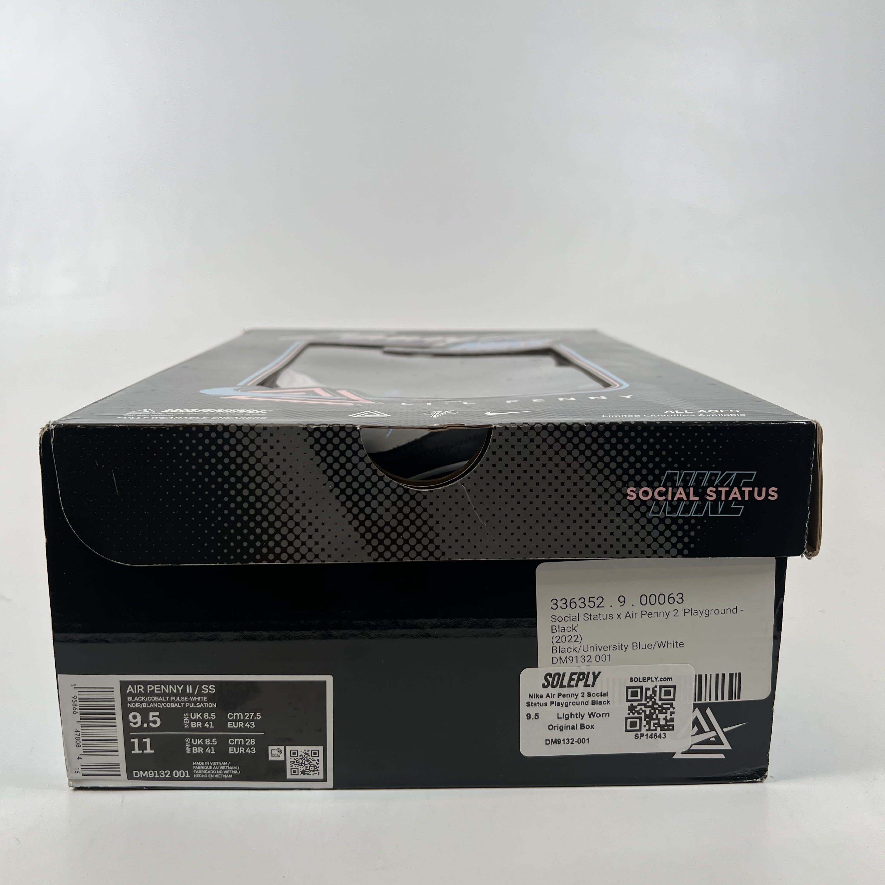 SP14643 Nike Air Penny 2 Social Status Playground Black