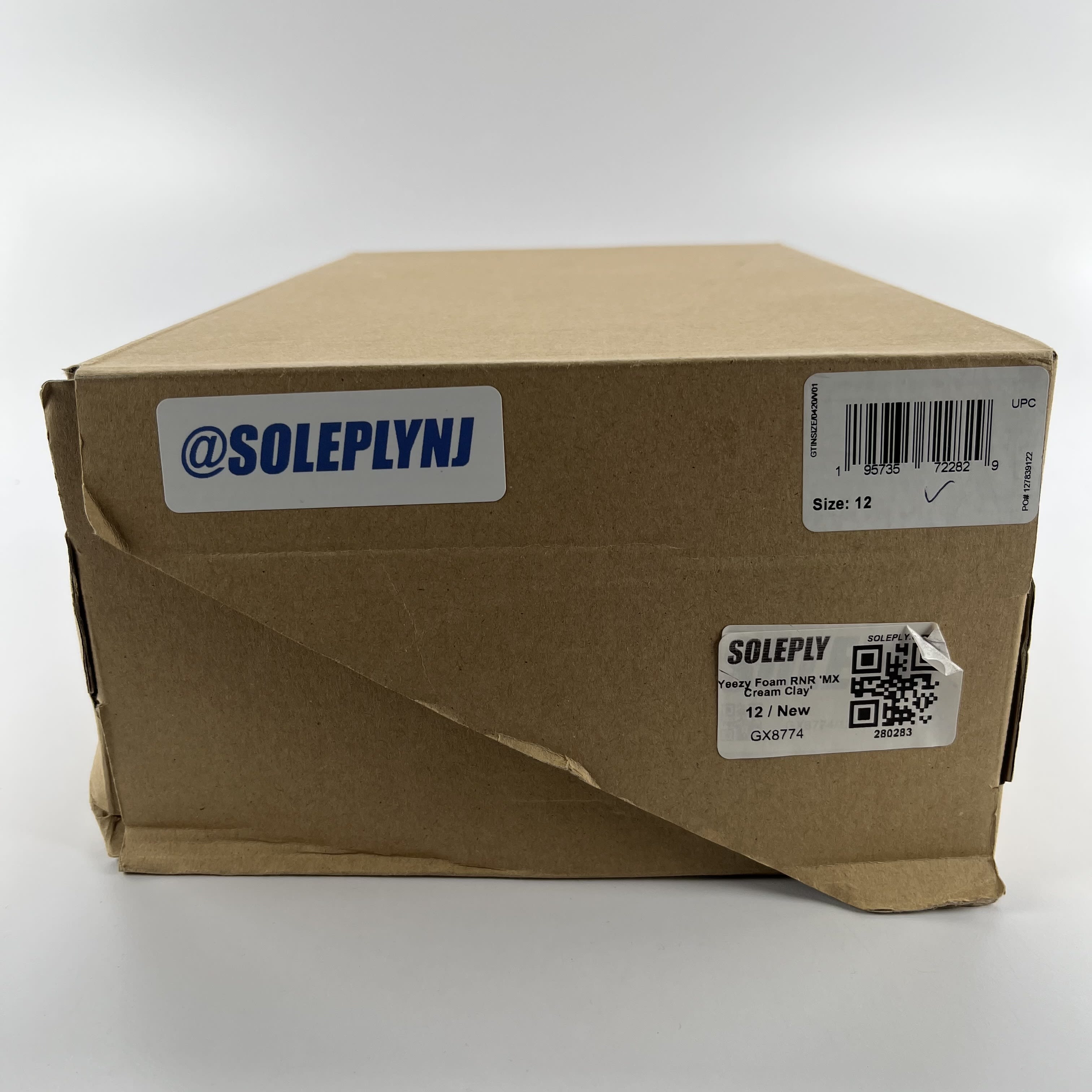 280283 Yeezy Foam RNR 'MX Cream Clay'