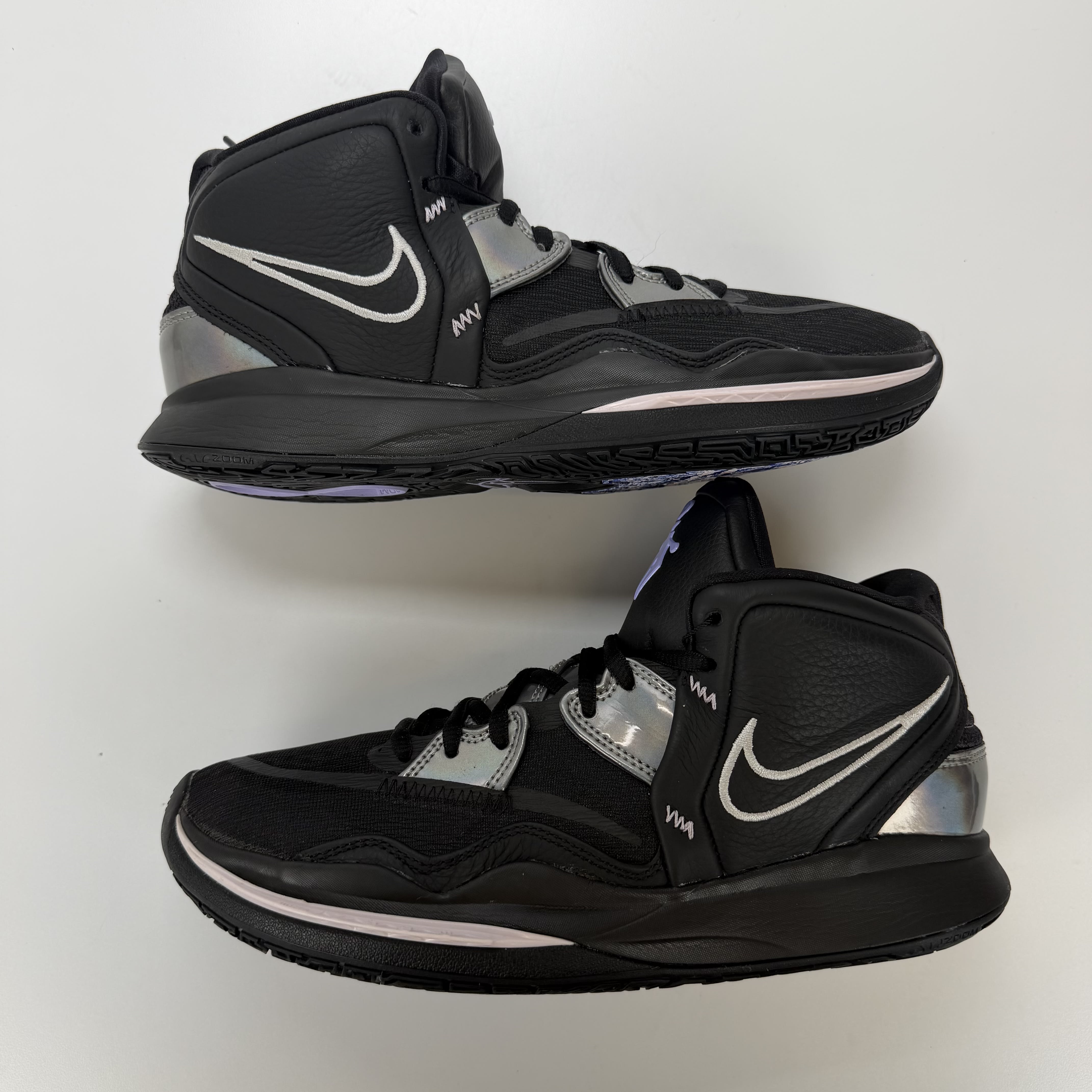 SP5000 Nike Kyrie Infinity Black Metallic Silver
