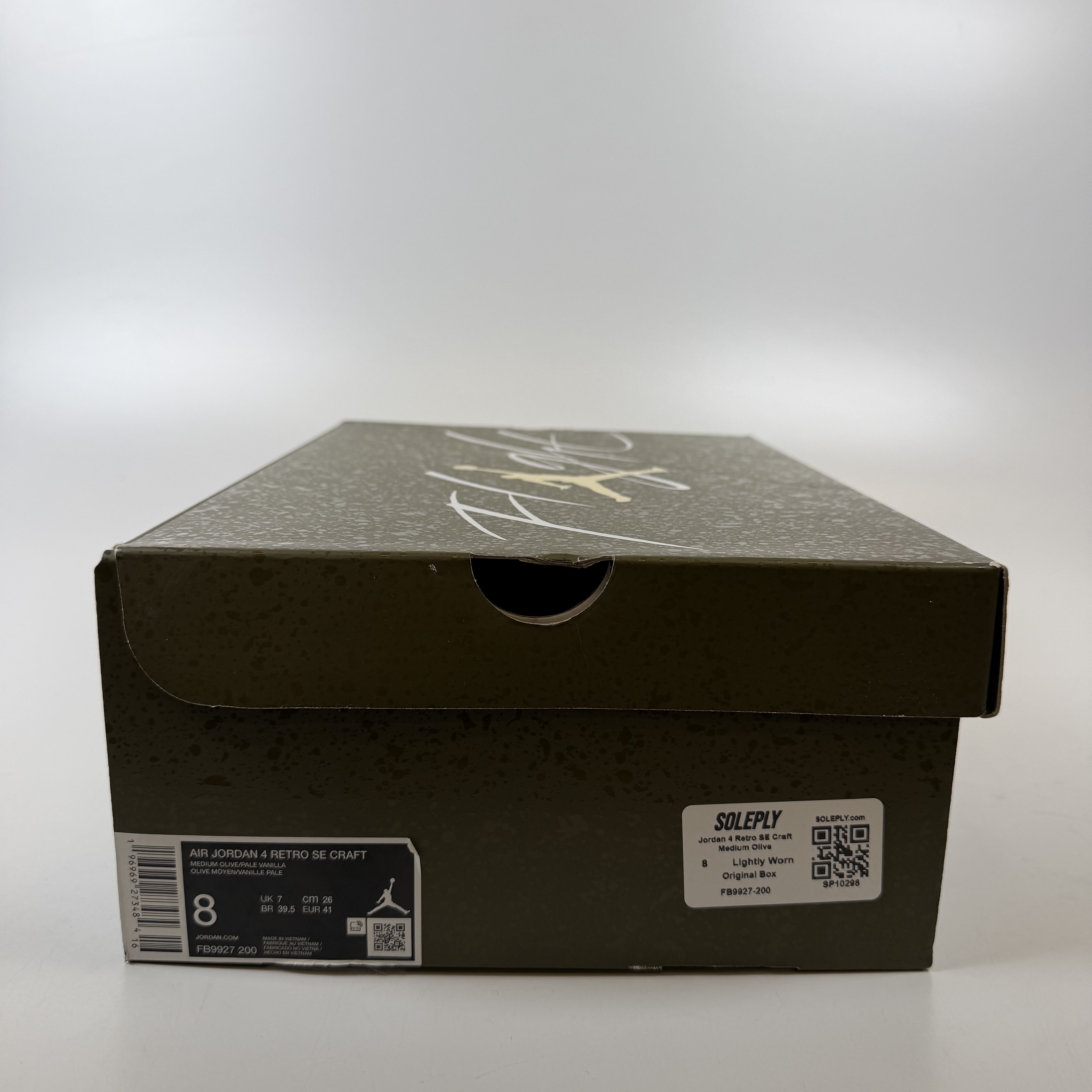 SP10298 Jordan 4 Retro SE Craft Medium Olive