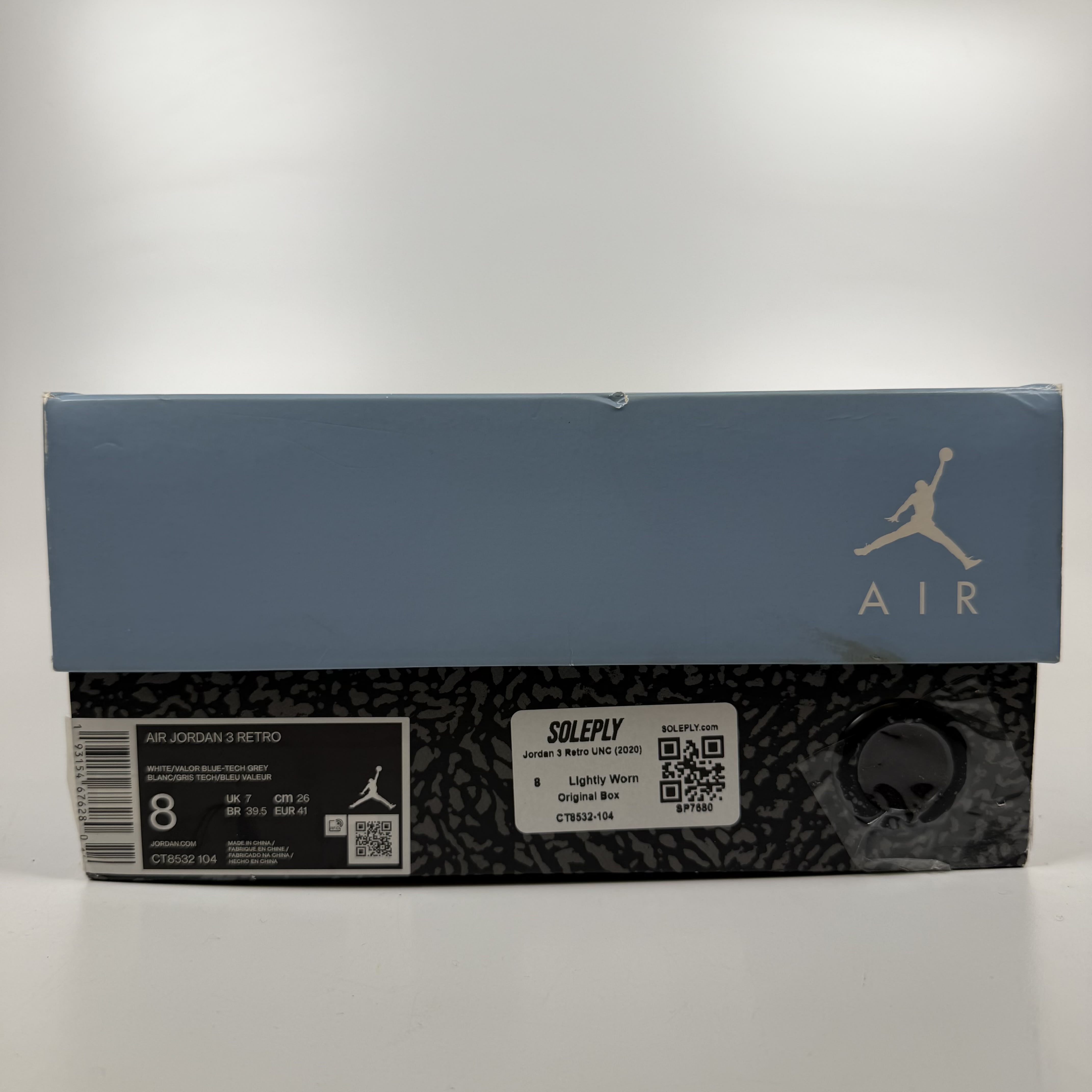 SP7680 Jordan 3 Retro UNC (2020)