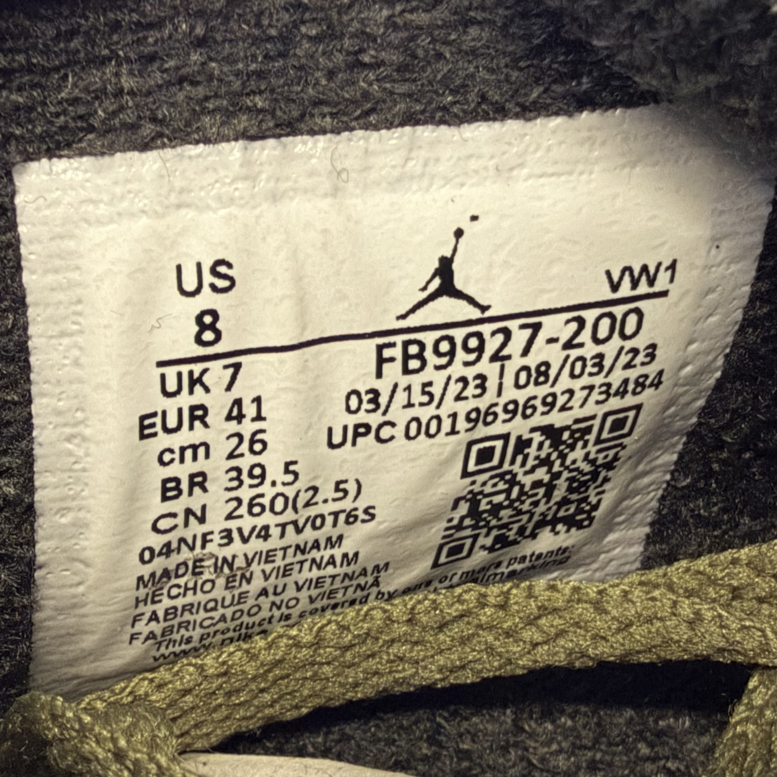 SP10298 Jordan 4 Retro SE Craft Medium Olive