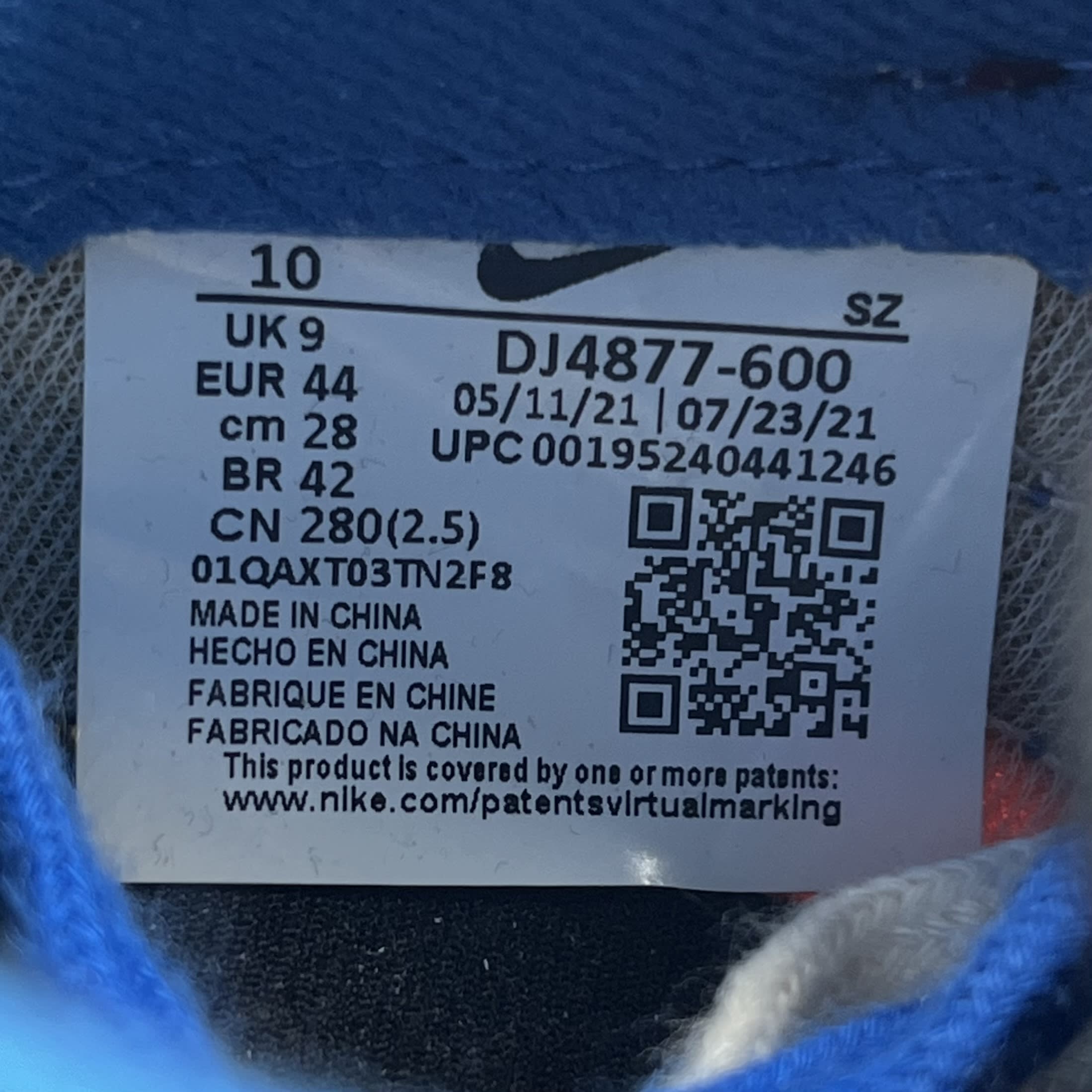 565315 Nike LD Waffle sacai Undercover Night Maroon Team Royal
