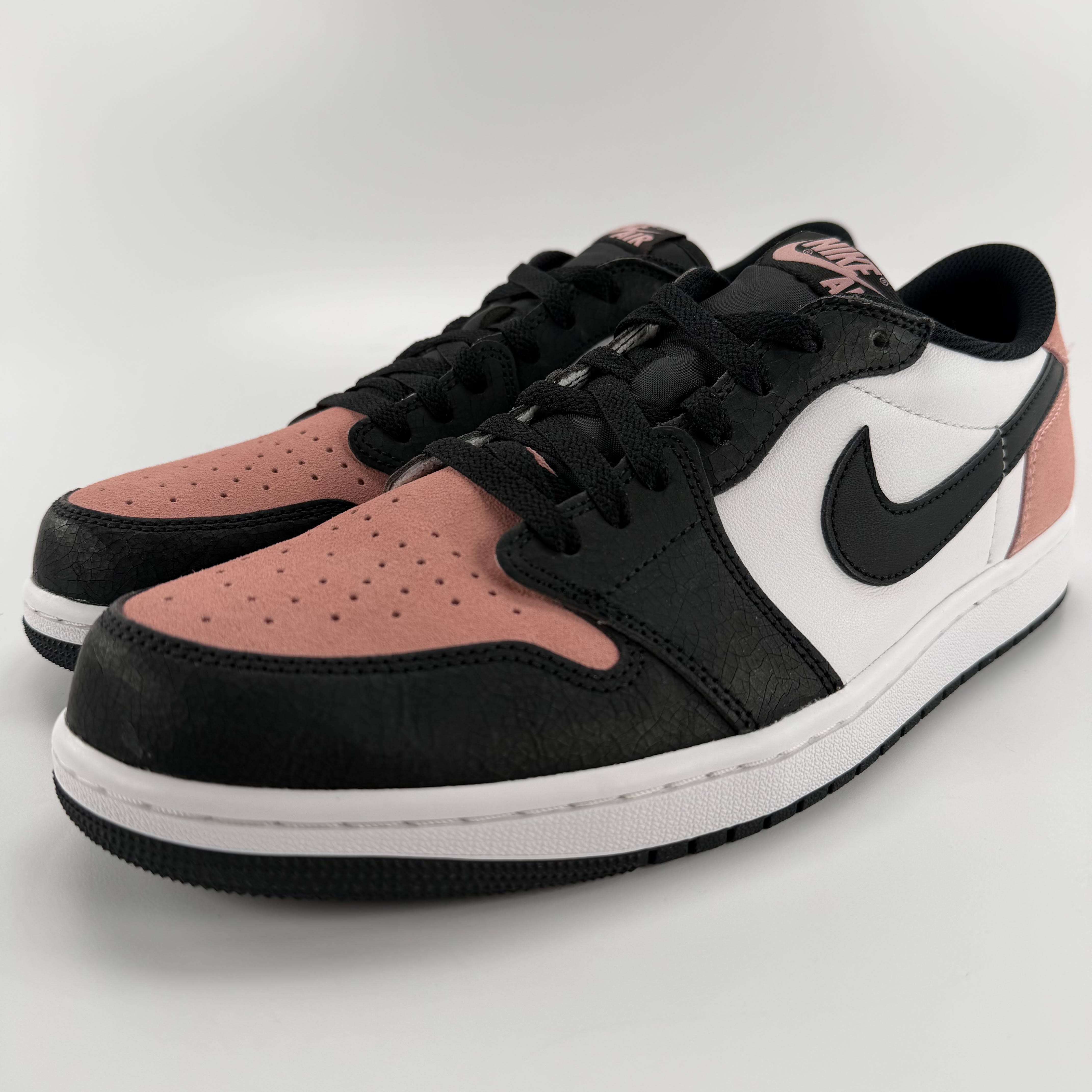 512497 Air Jordan 1 Retro Low OG 'Bleached Coral'
