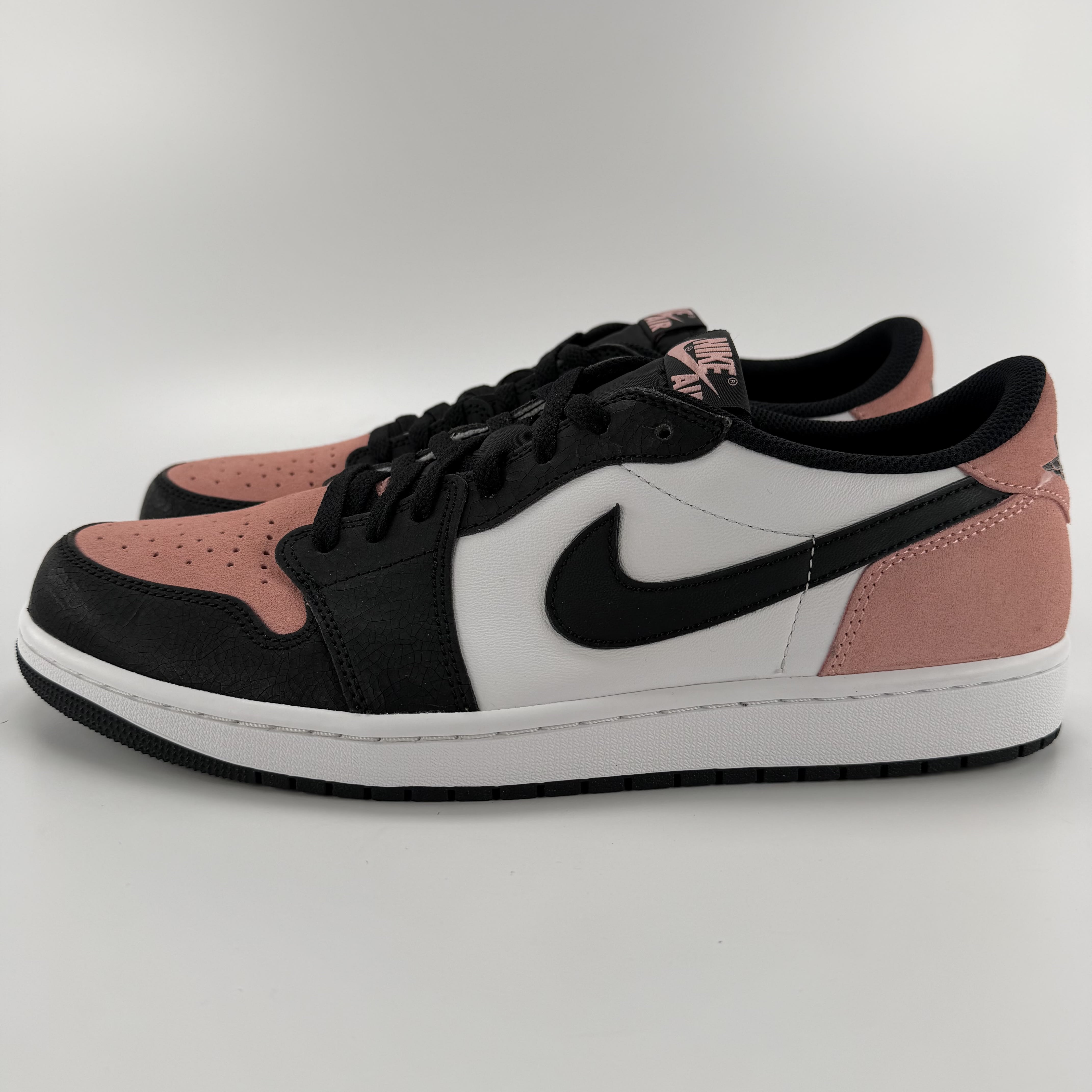 512497 Air Jordan 1 Retro Low OG 'Bleached Coral'