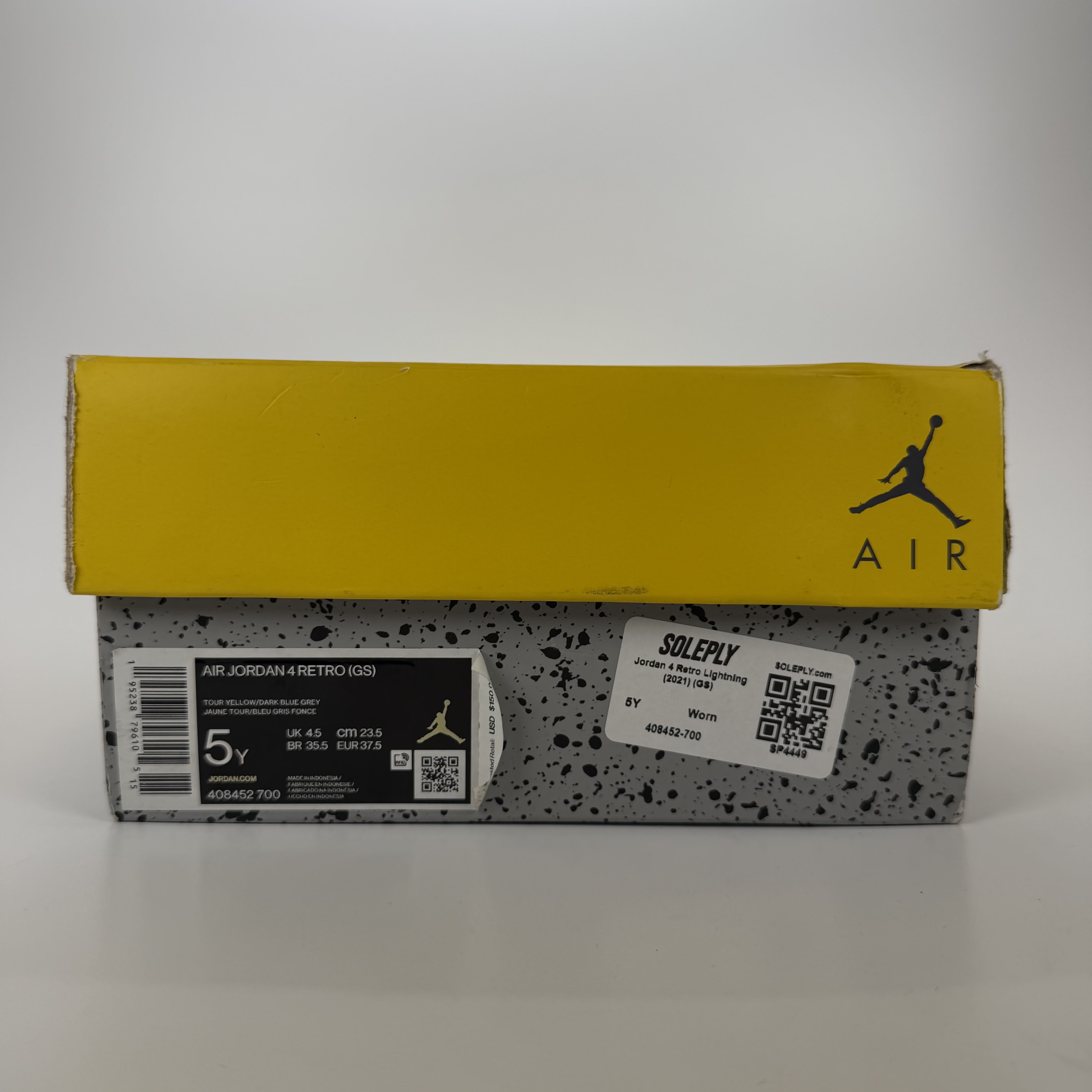 SP4449 Jordan 4 Retro Lightning (2021) (GS)