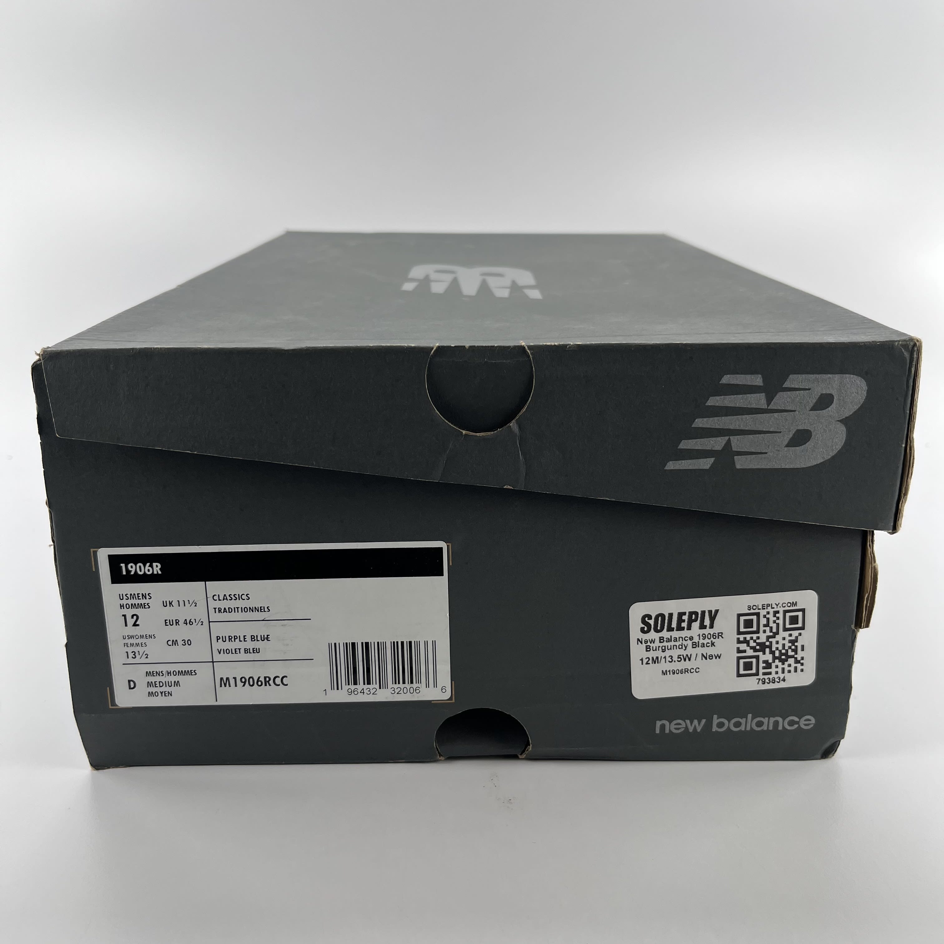 793834 New Balance 1906R Burgundy Black