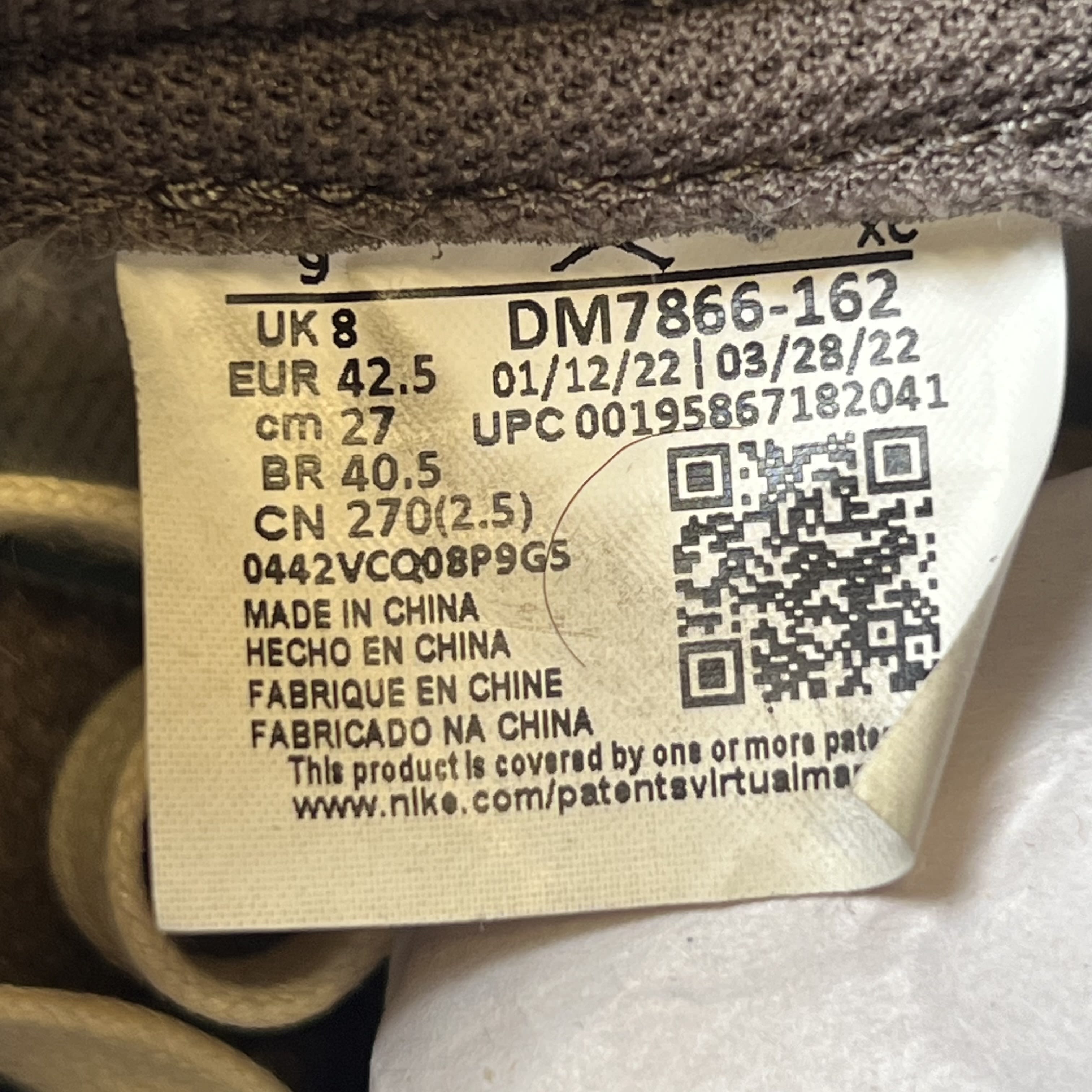 [SP14421] Jordan 1 Retro Low OG SP Travis Scott Reverse Mocha