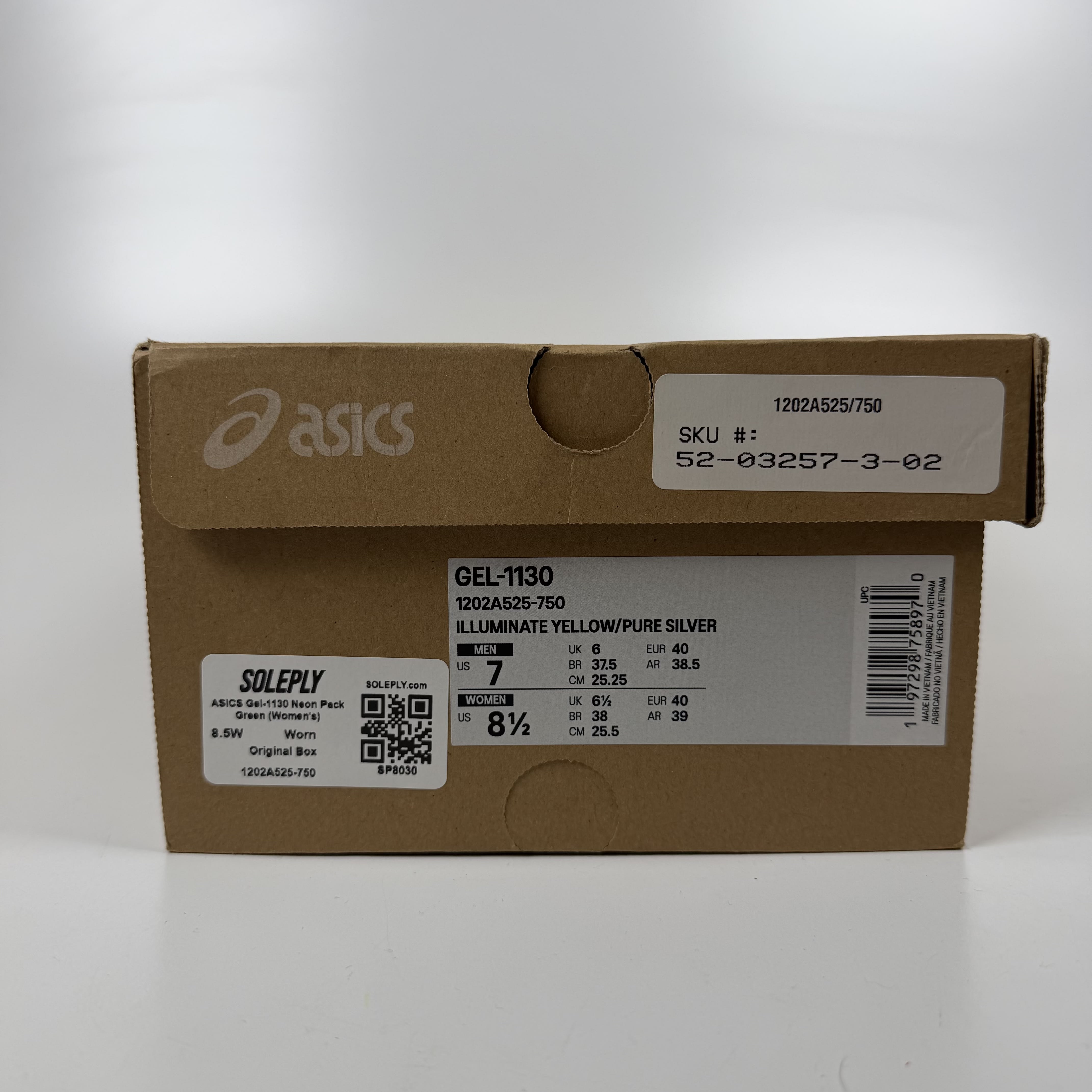 SP8030 ASICS Gel-1130 Neon Pack Green (Women's)