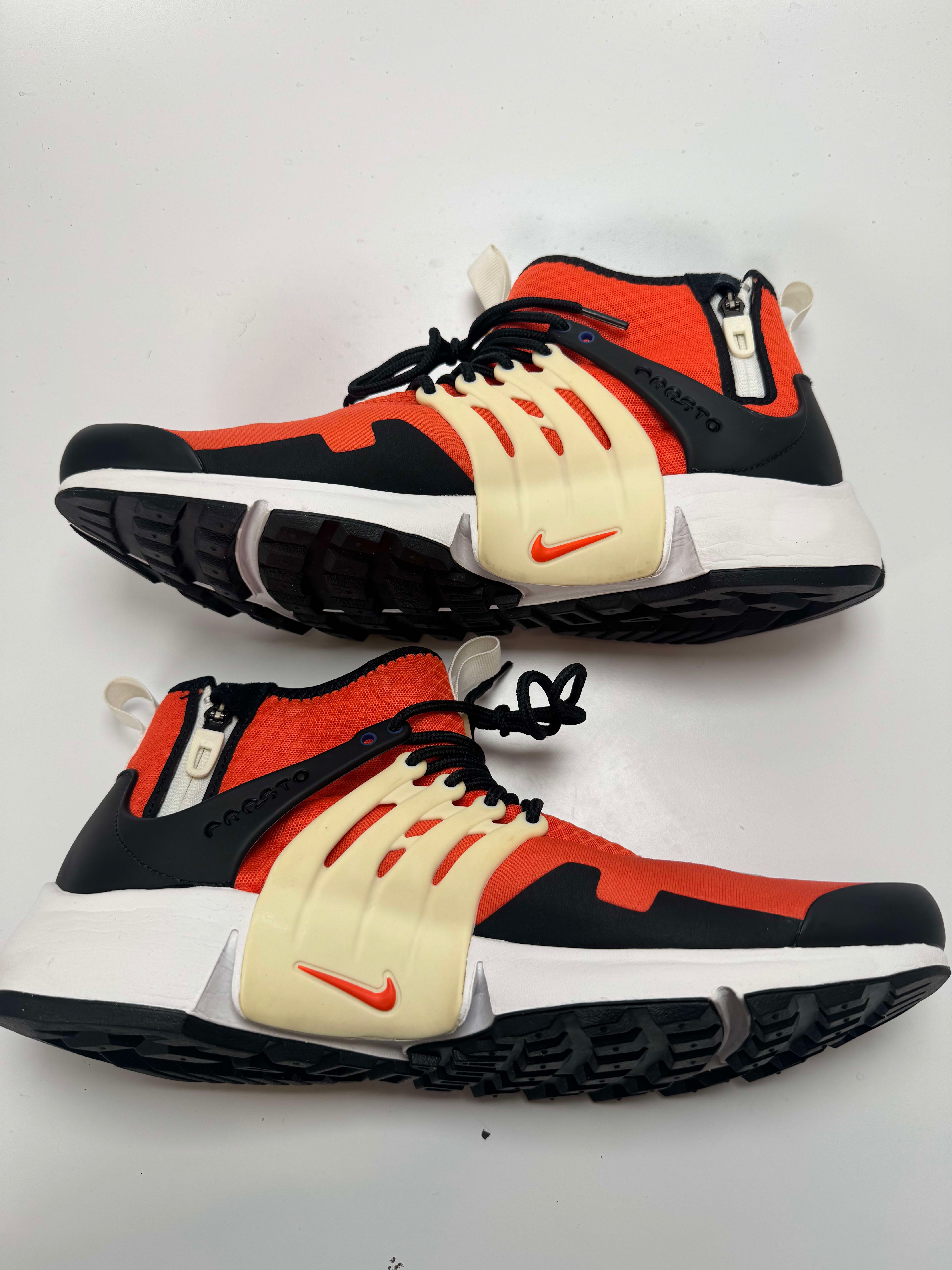 SP194 Nike Air Presto Mid Utility Black Orange