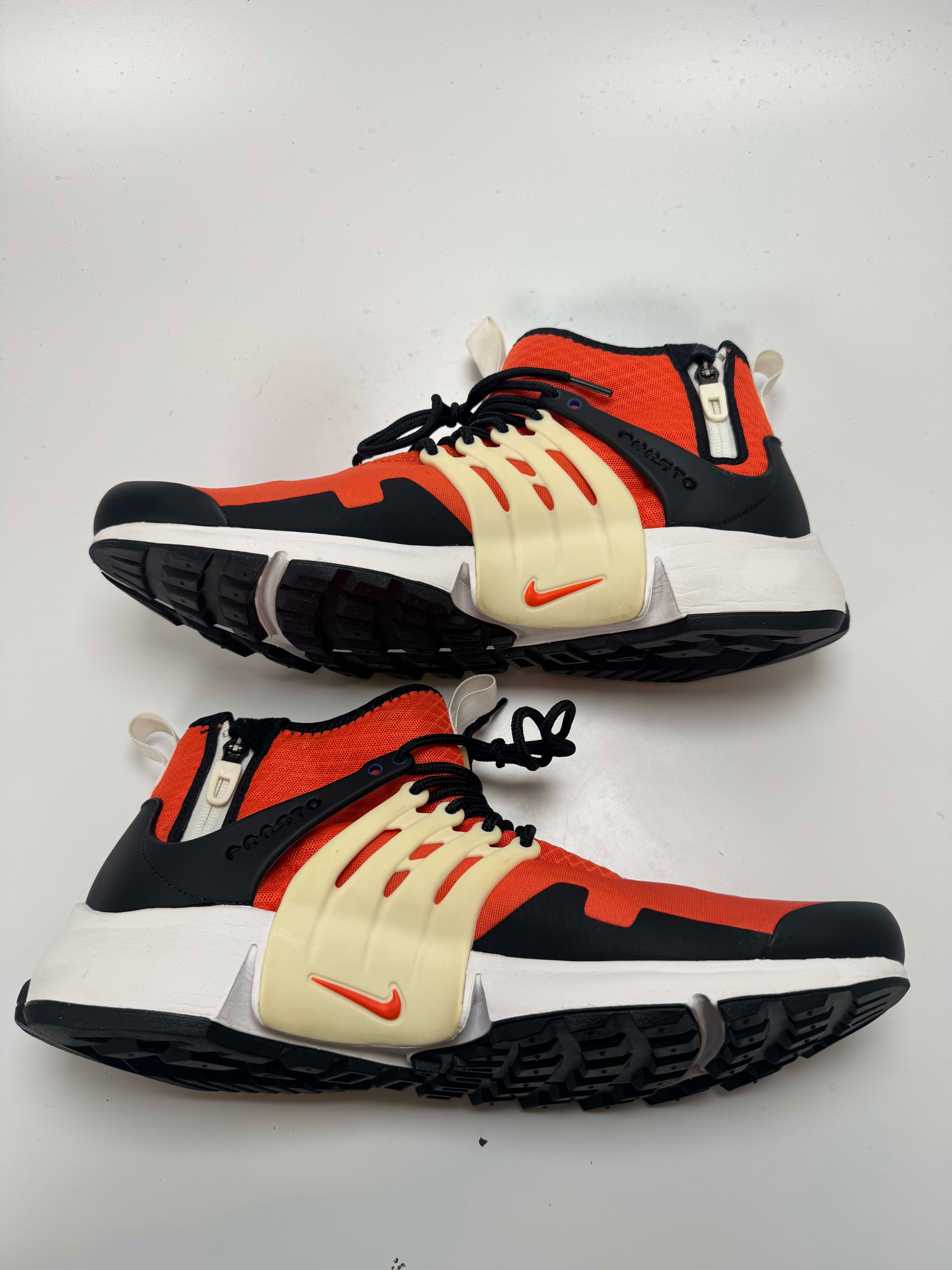 SP194 Nike Air Presto Mid Utility Black Orange