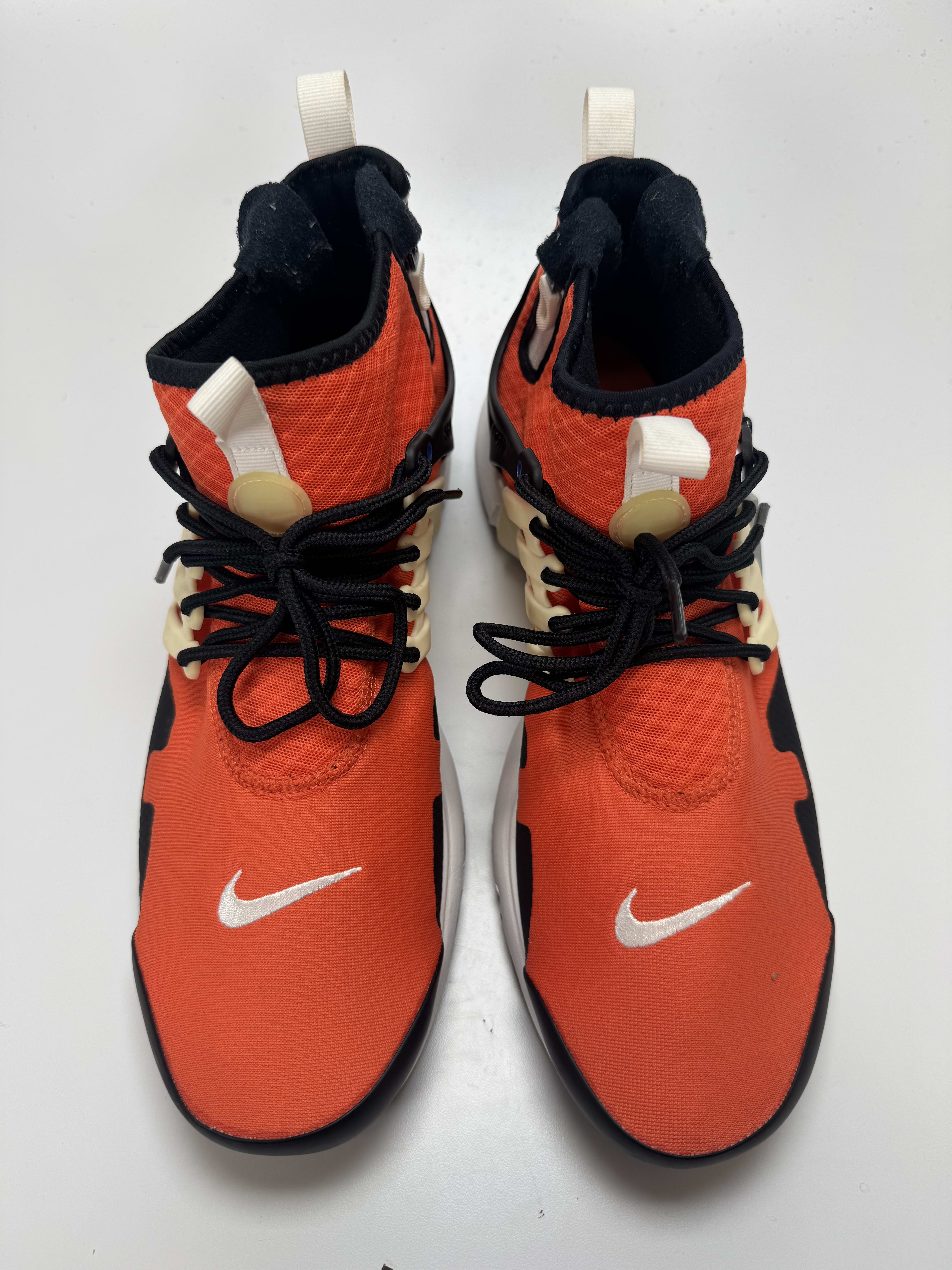 SP194 Nike Air Presto Mid Utility Black Orange