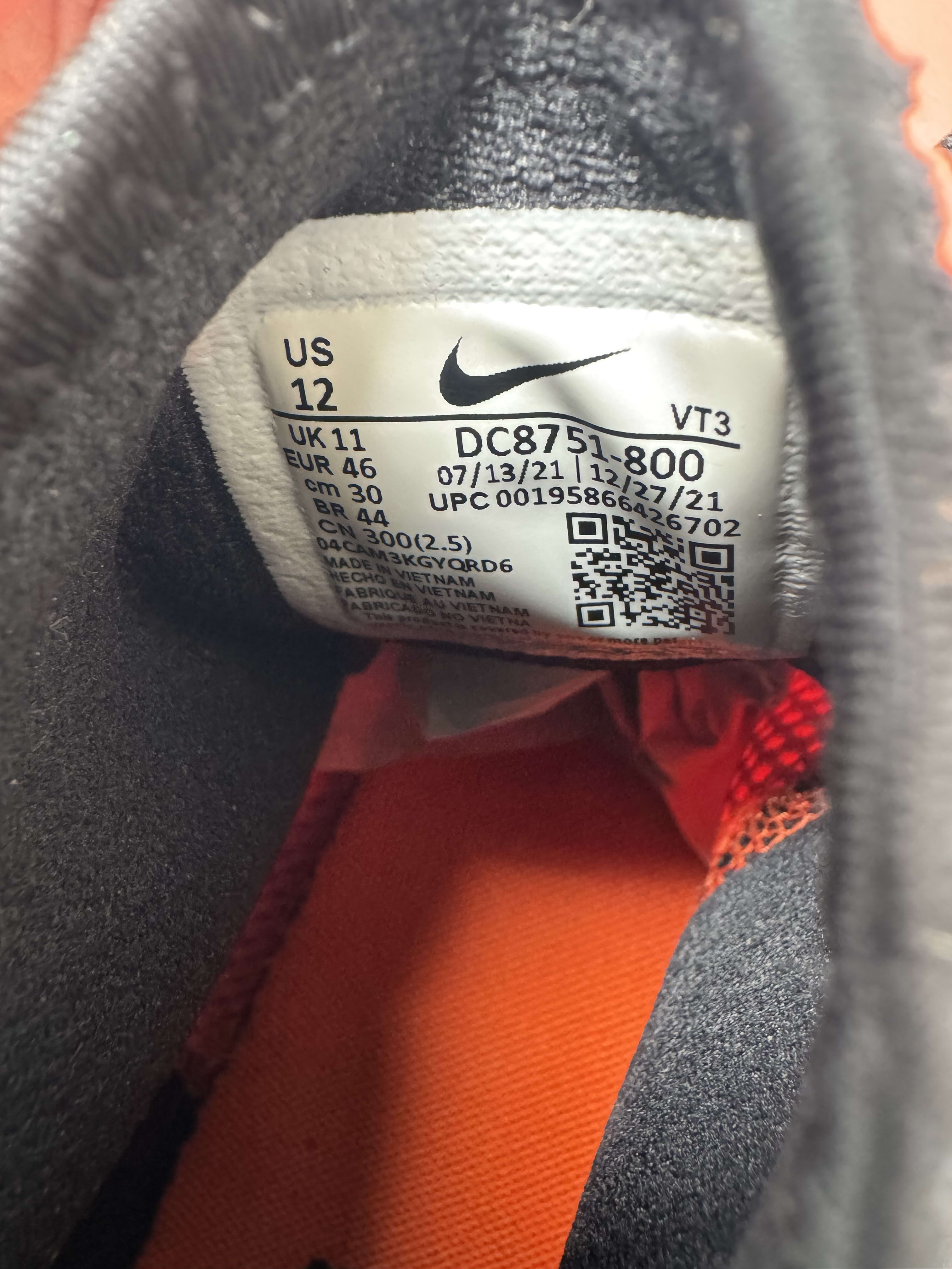 SP194 Nike Air Presto Mid Utility Black Orange