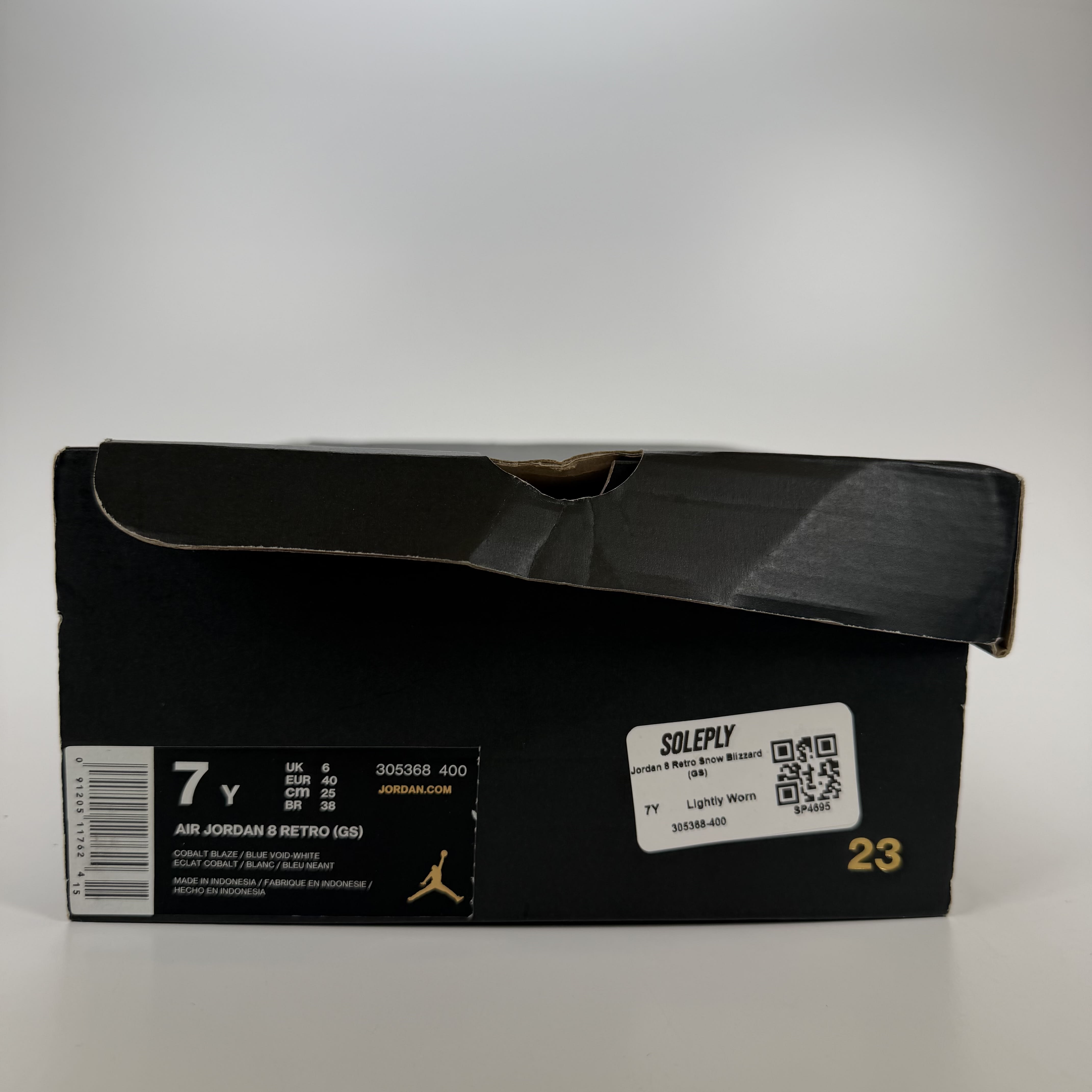 SP4695 Jordan 8 Retro Snow Blizzard (GS)