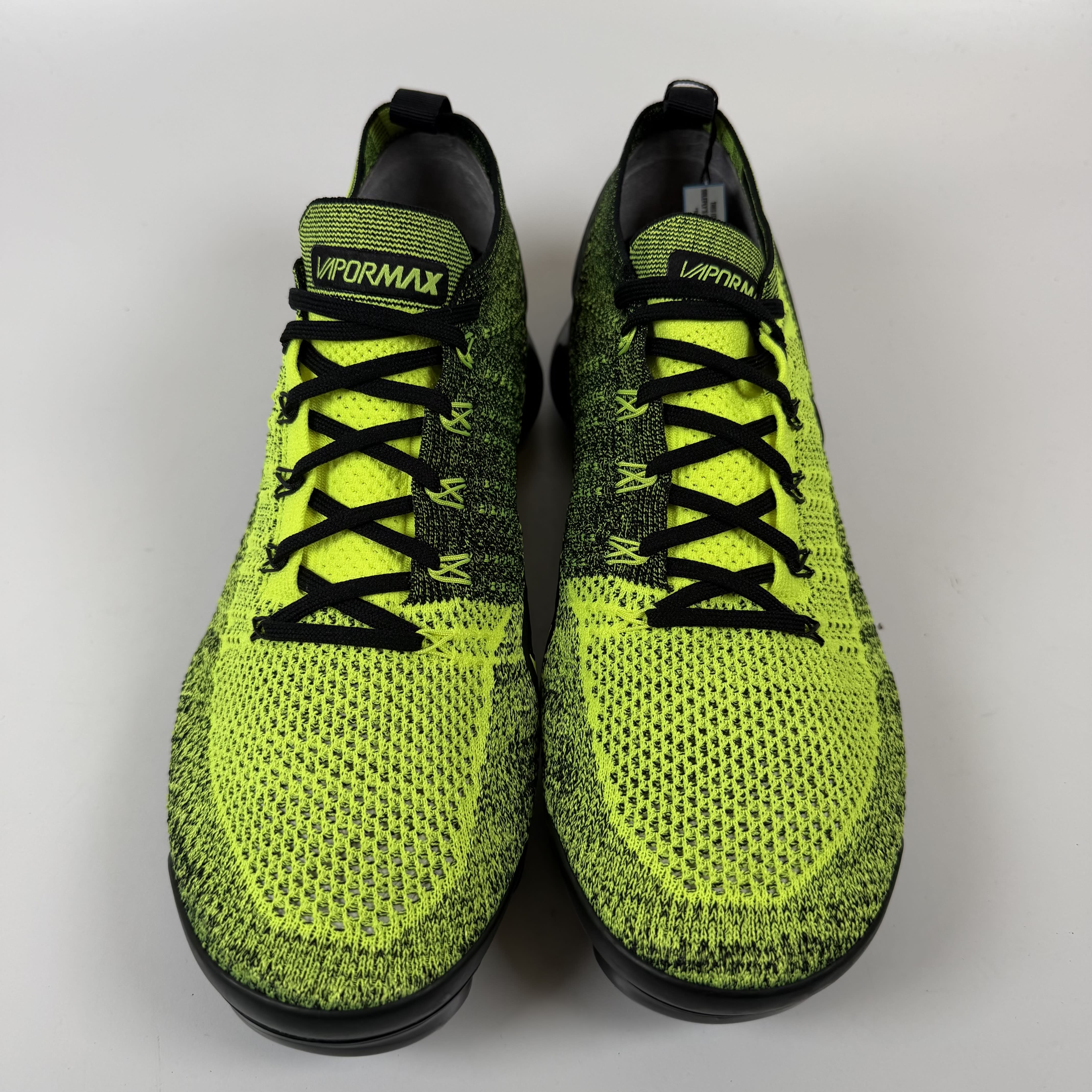 SP7721 Nike Air VaporMax Flyknit 2 Volt Black