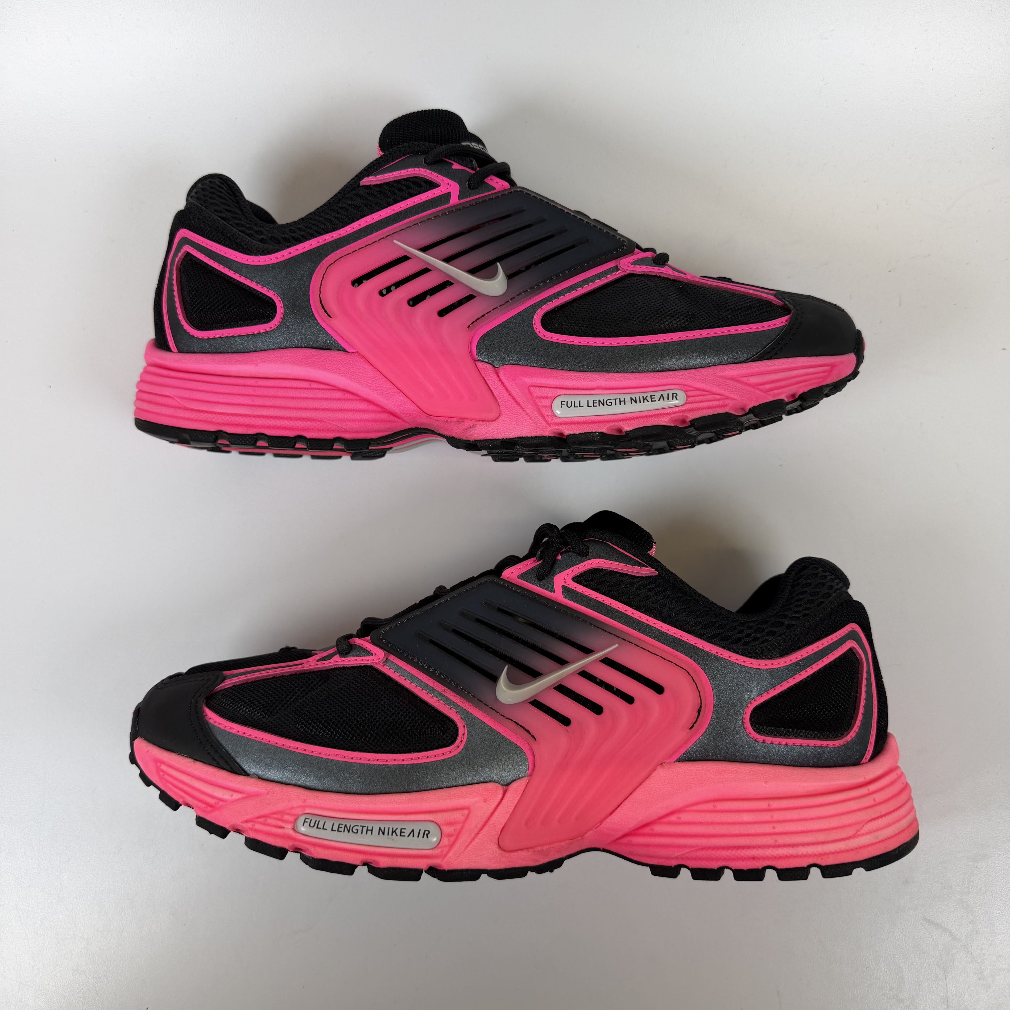 SP9903 Nike Air Pegasus Wave Black Pink Blast Metallic Platinum