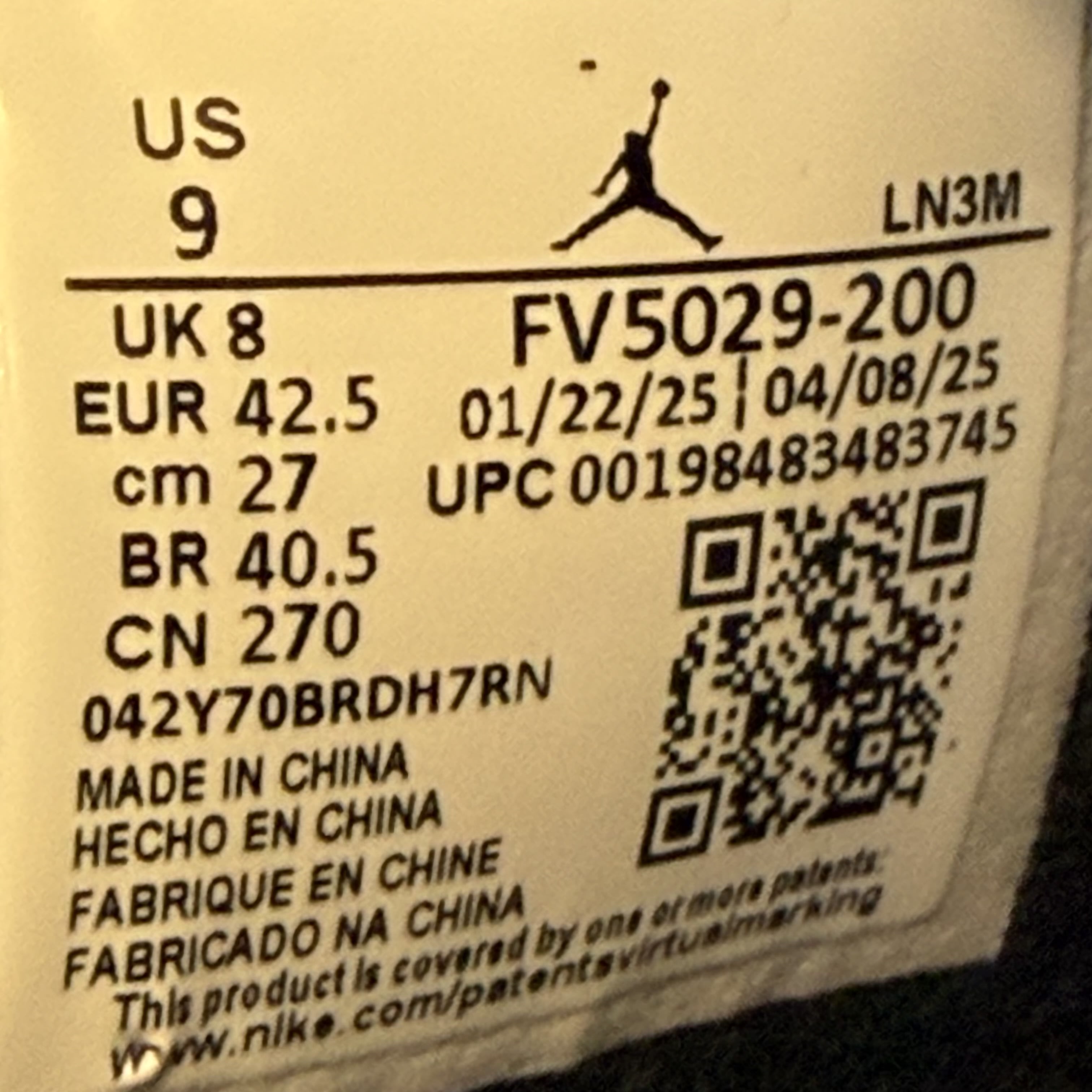 SP7780 Jordan 4 Retro Cave Stone
