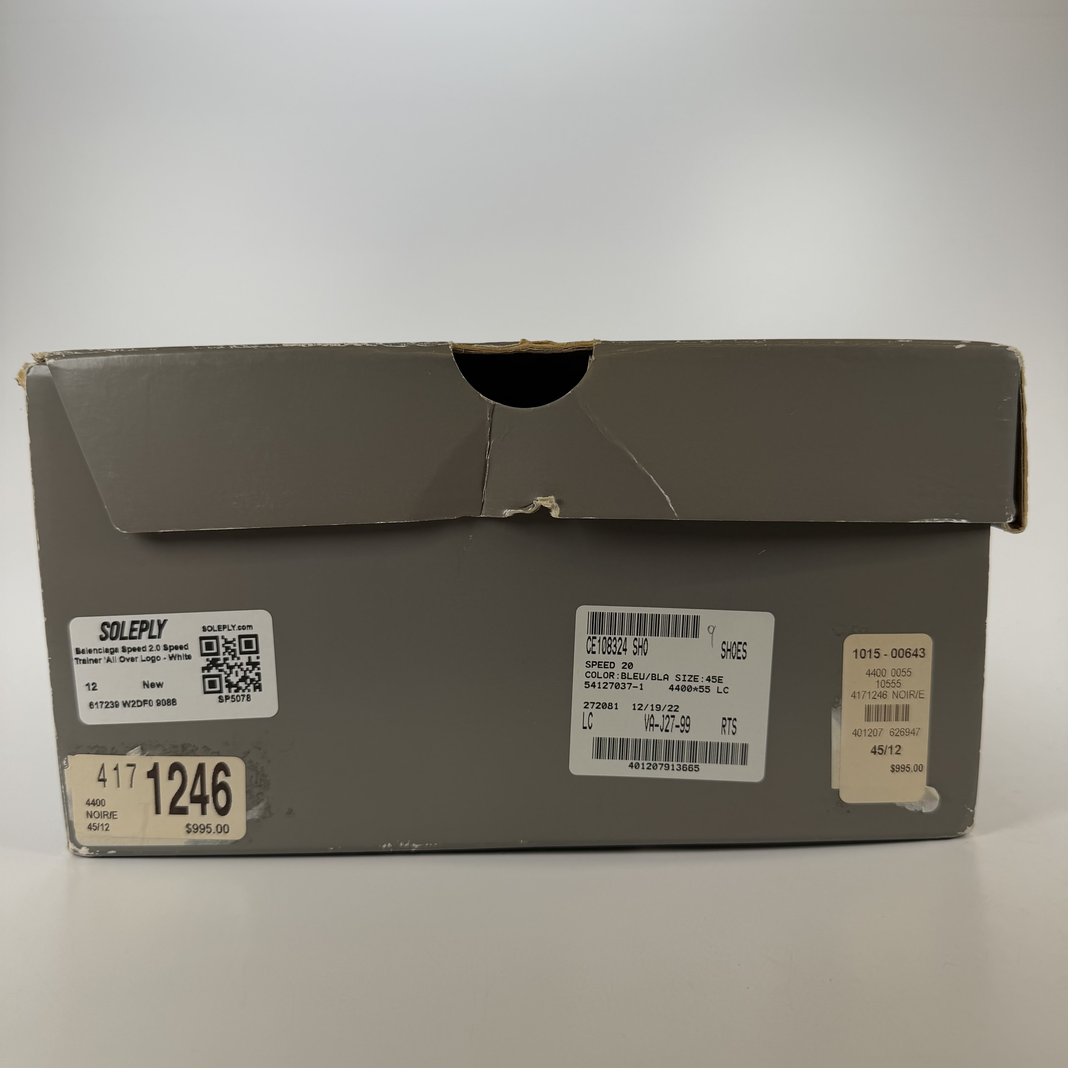 SP5078 Balenciaga Speed 2.0 Speed Trainer 'All Over Logo - White Multi'