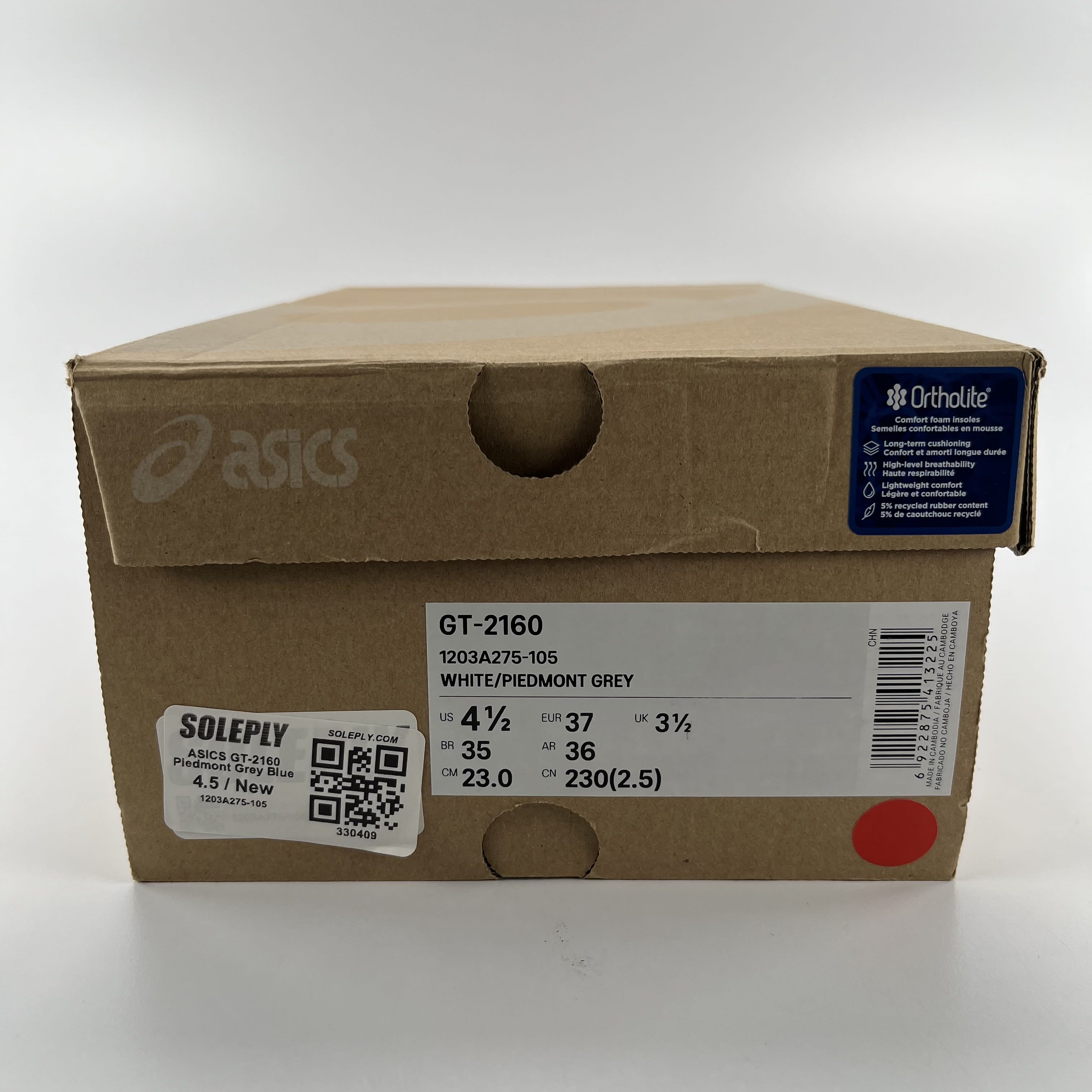 330409 ASICS GT-2160 Piedmont Grey Blue