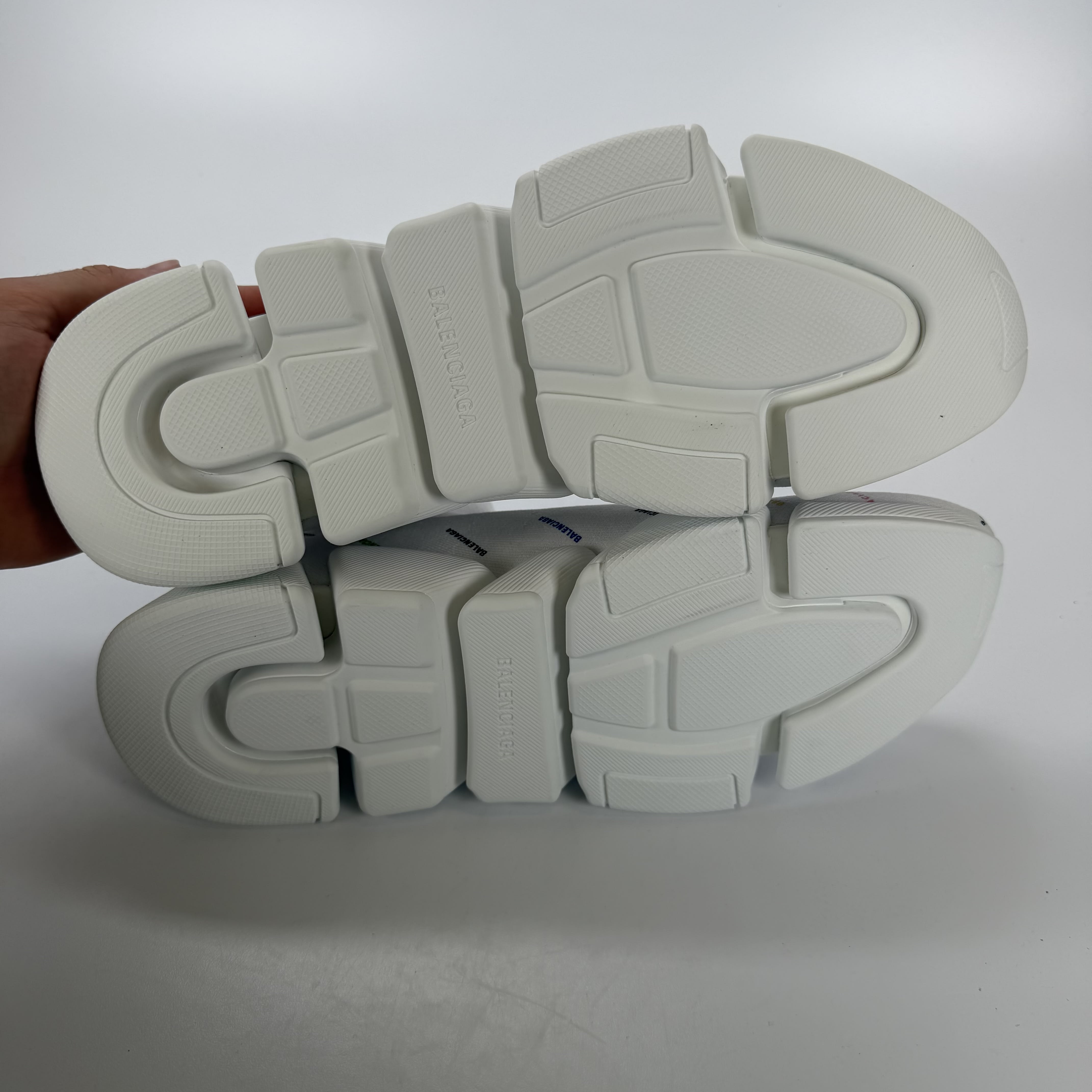 SP5078 Balenciaga Speed 2.0 Speed Trainer 'All Over Logo - White Multi'