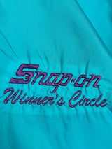 (90s) Snap On Winner's Circle Racing Colorblock Windbreaker
