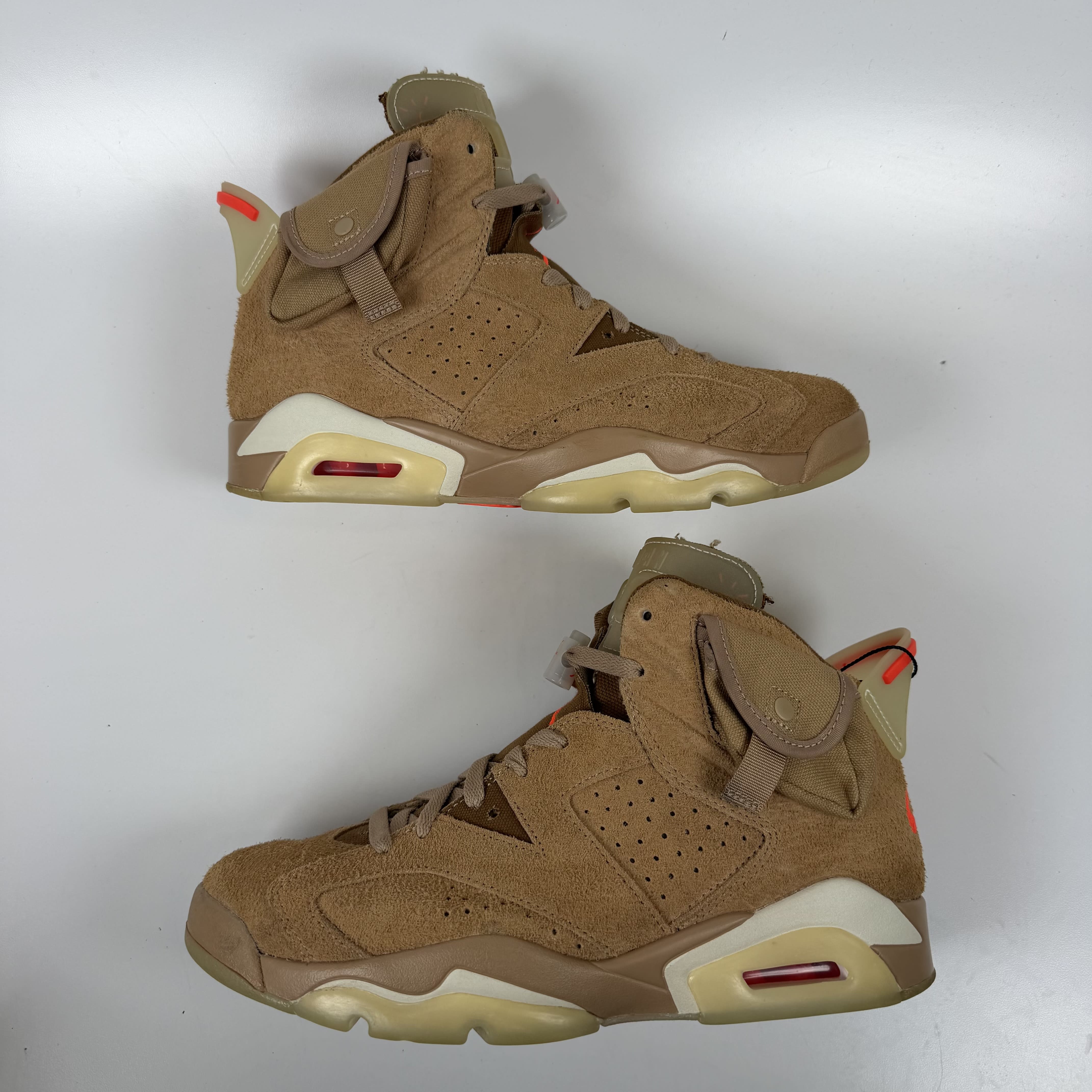 SP7101 Jordan 6 Retro Travis Scott British Khaki
