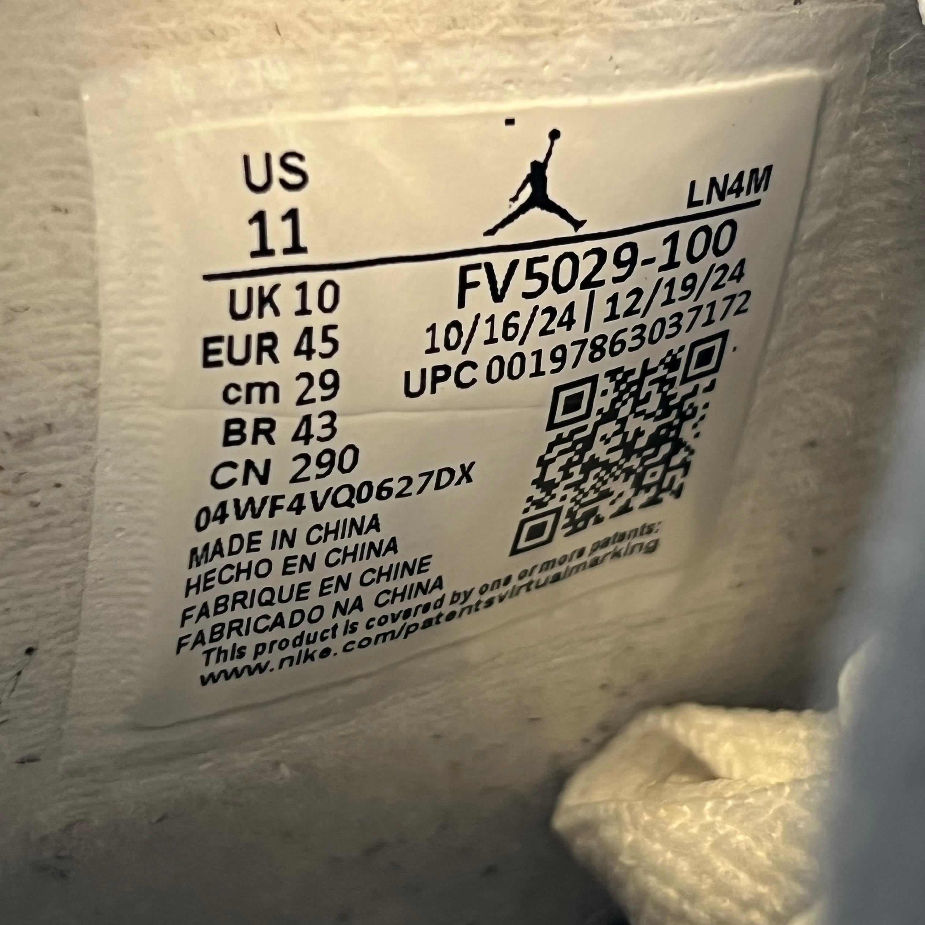 [SP14449] Jordan 4 Retro White Cement (2025)