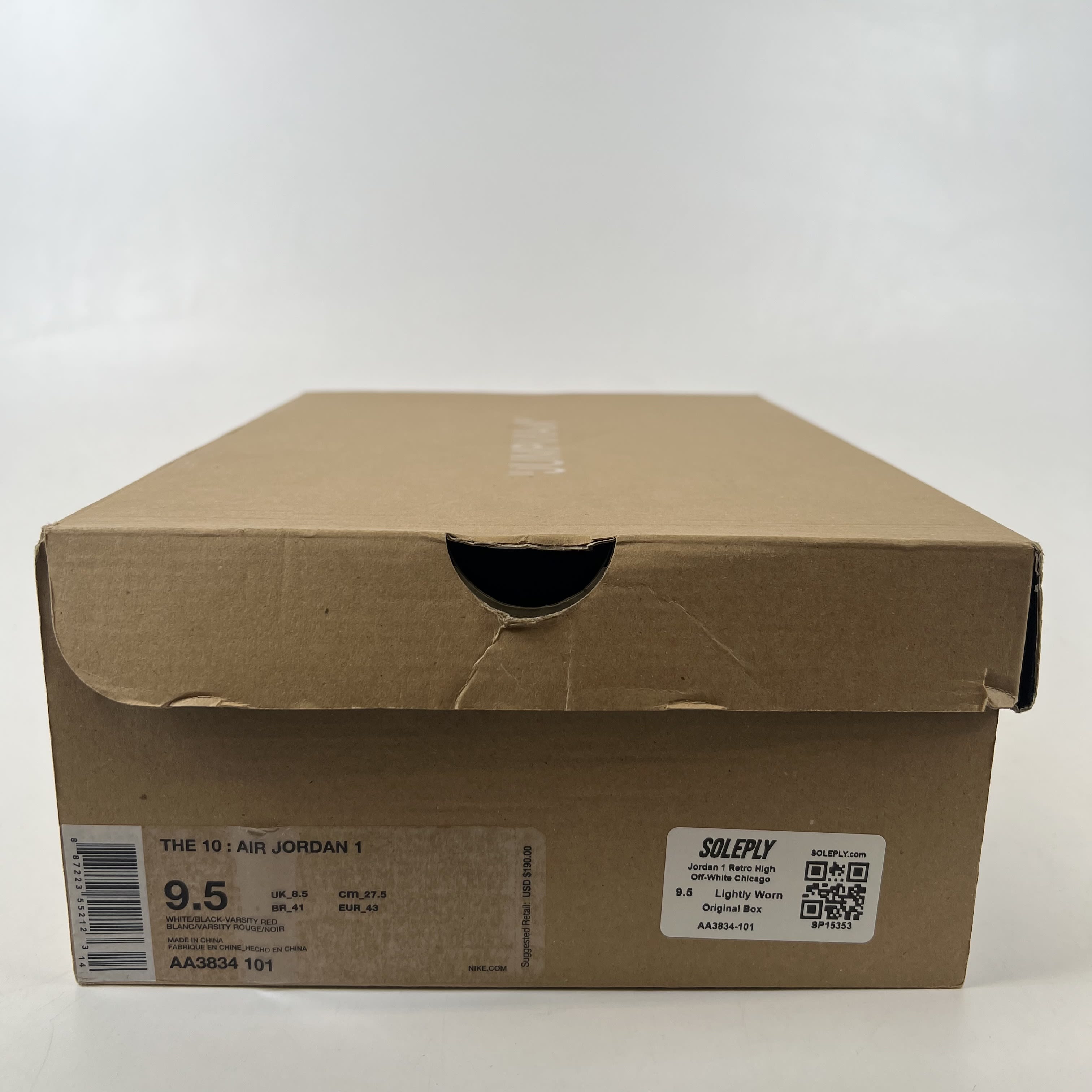 SP15353 Jordan 1 Retro High Off-White Chicago