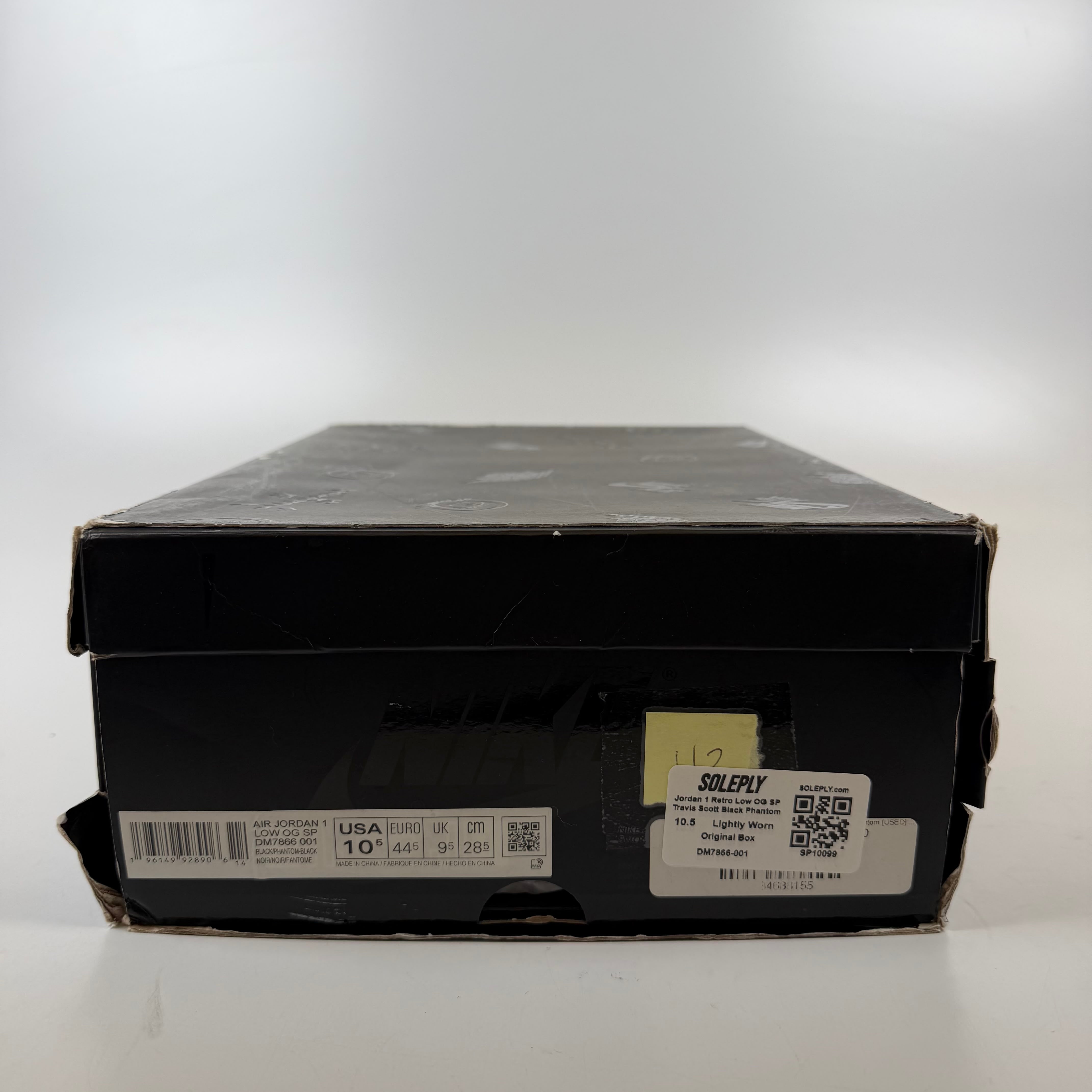 SP10099 Jordan 1 Retro Low OG SP Travis Scott Black Phantom