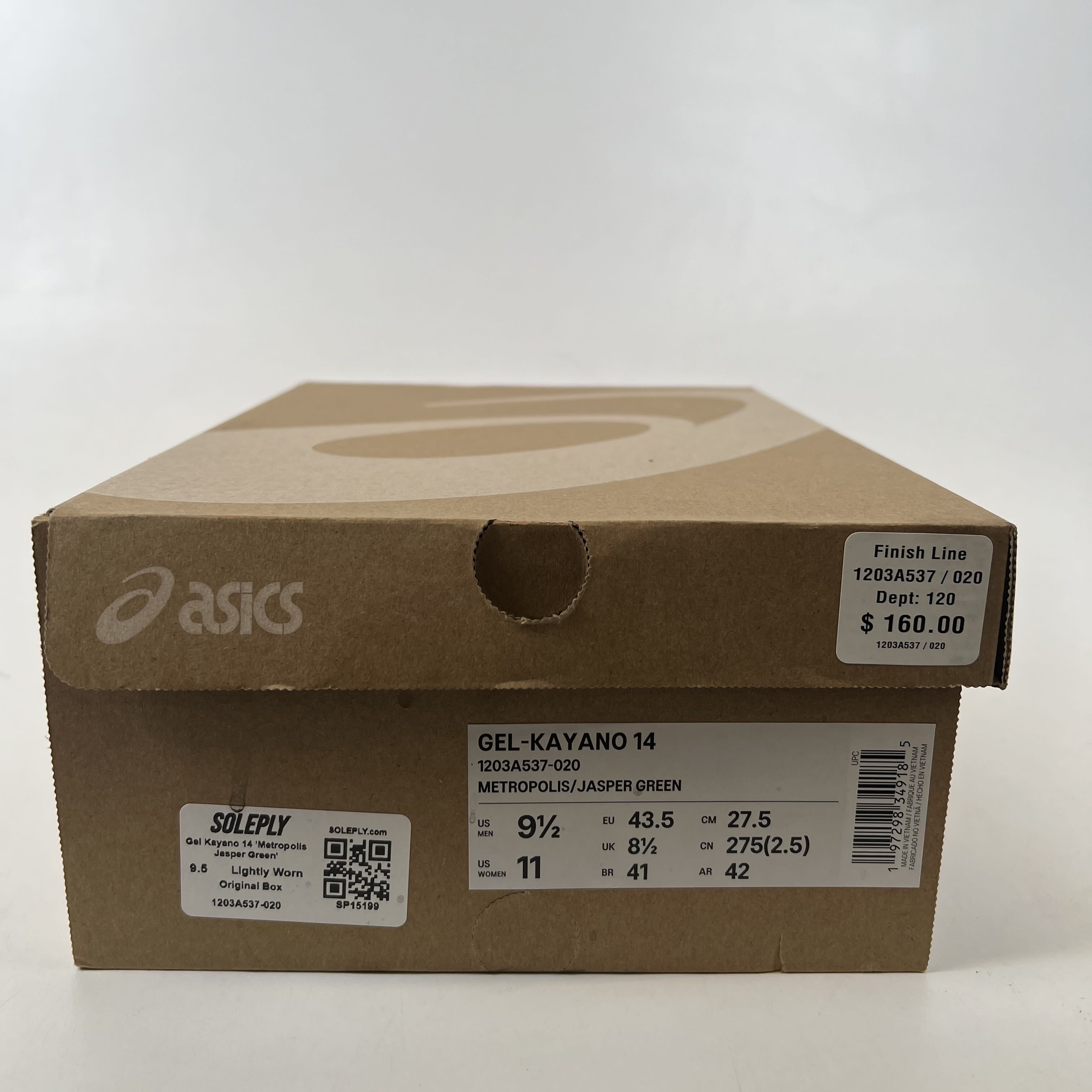 [SP15199] Gel Kayano 14 'Metropolis Jasper Green'