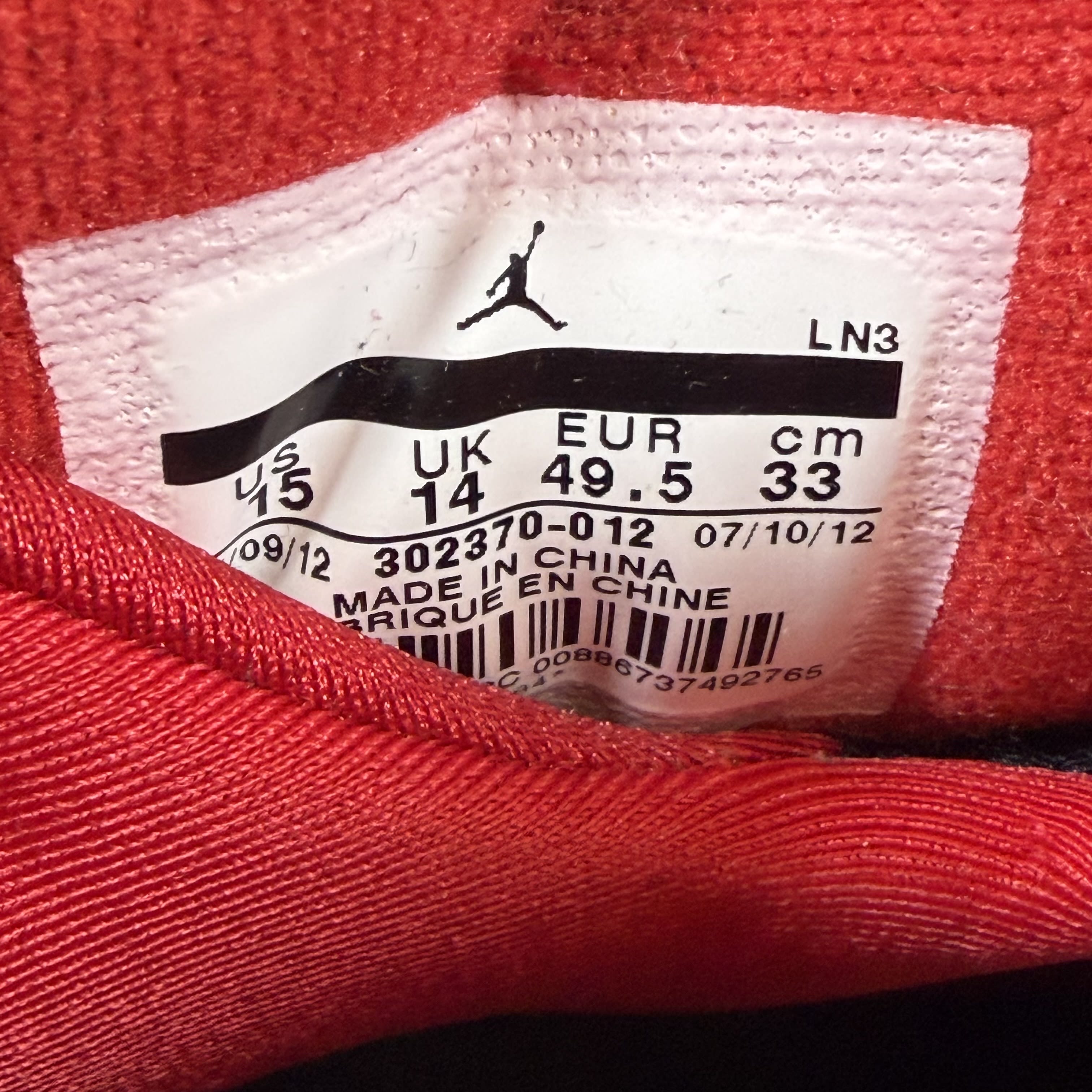 SP7172 Jordan 9 Retro Johnny Kilroy