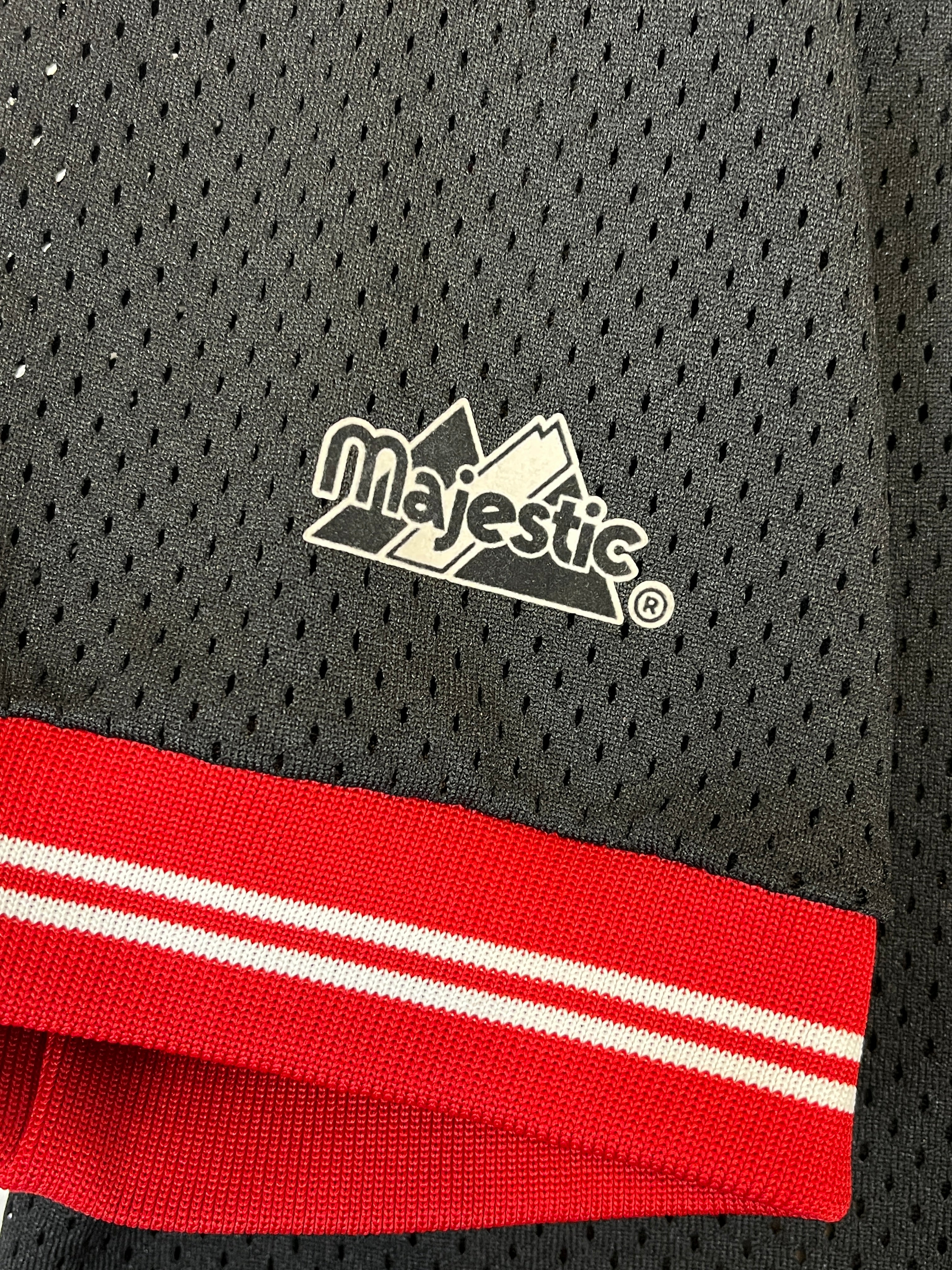 435591 (90s) Philadelphia Phillies Black Alternate Mesh Jersey