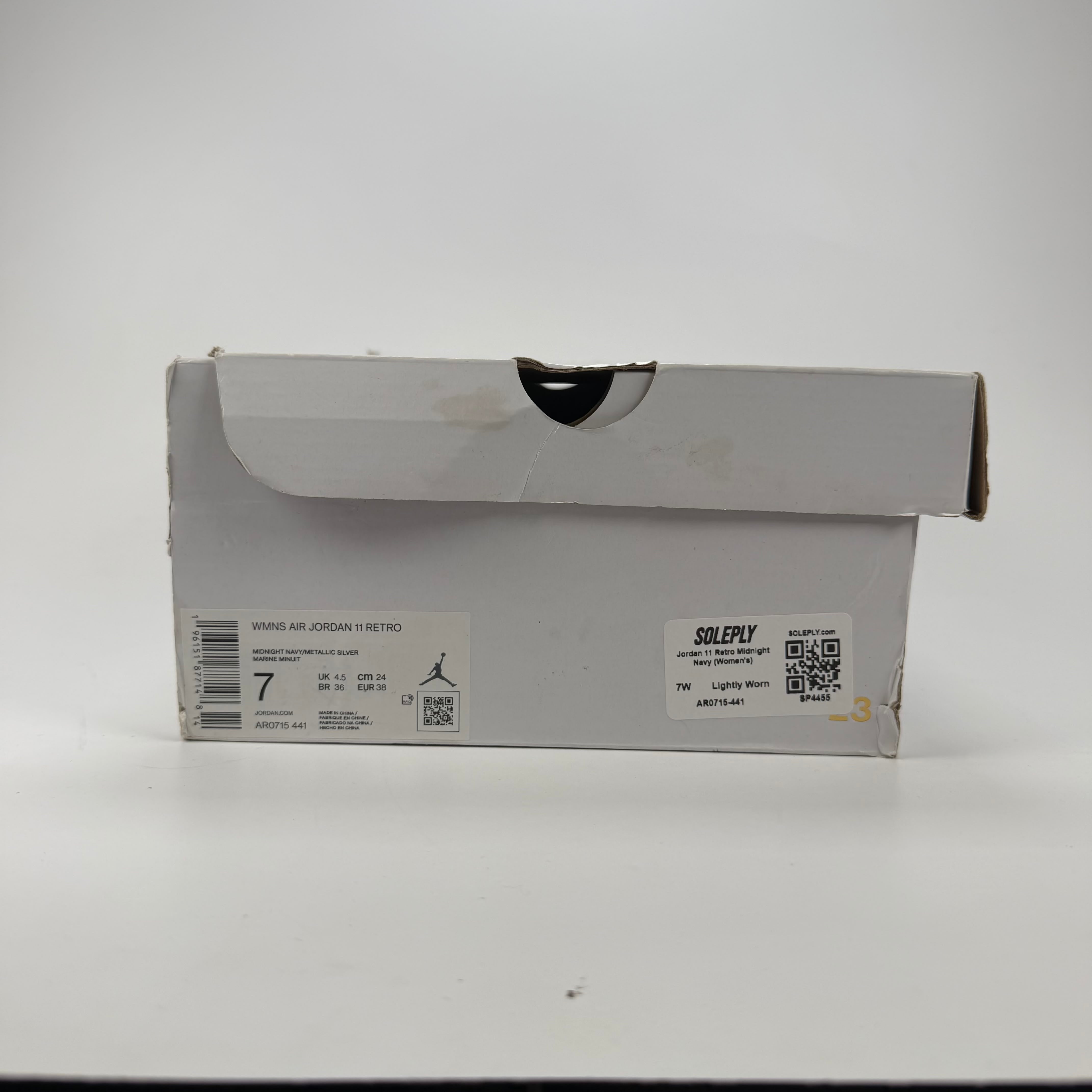 SP4455 Jordan 11 Retro Midnight Navy (Women's)