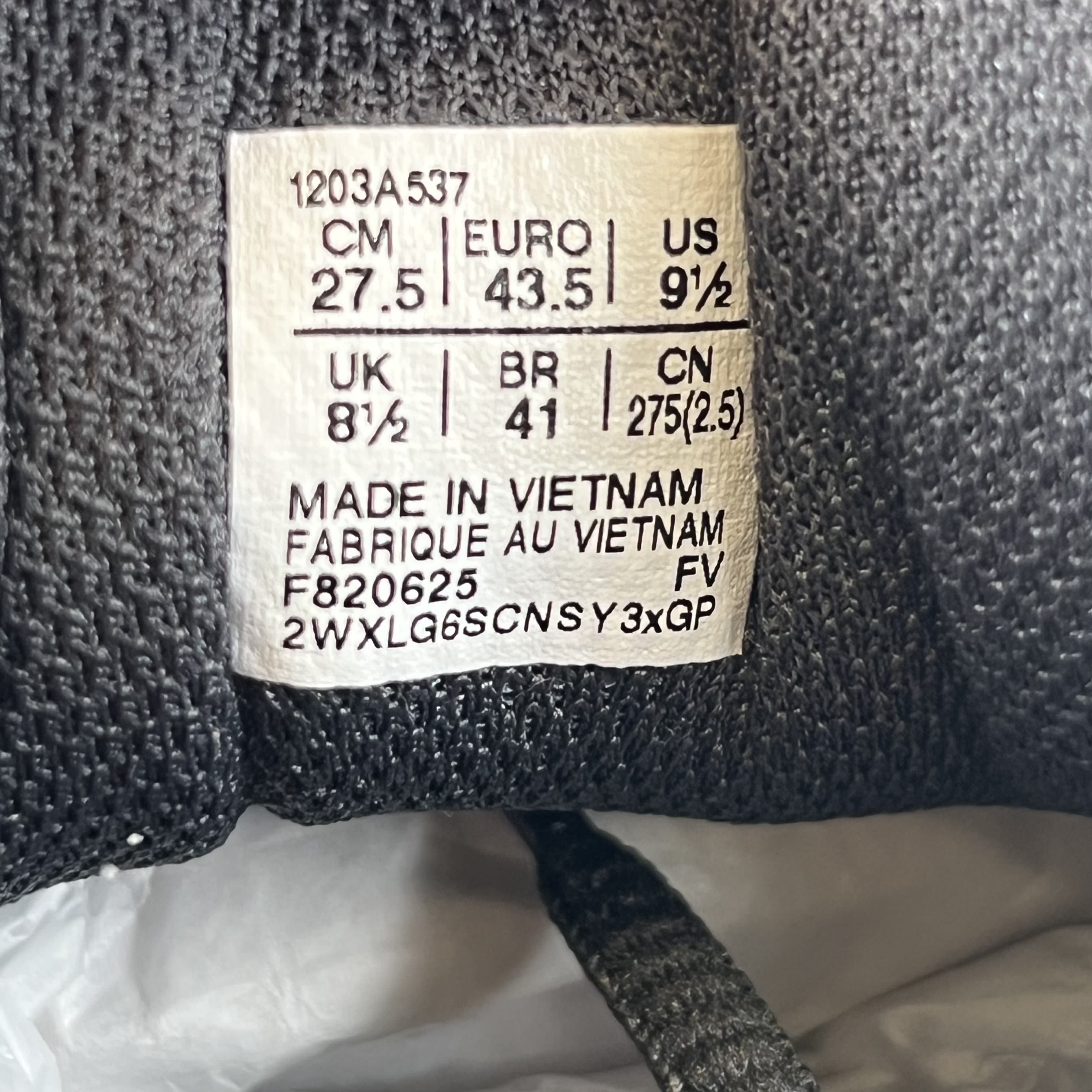 [SP15198] ASICS Gel-Kayano 14 Obsidian Grey Cement