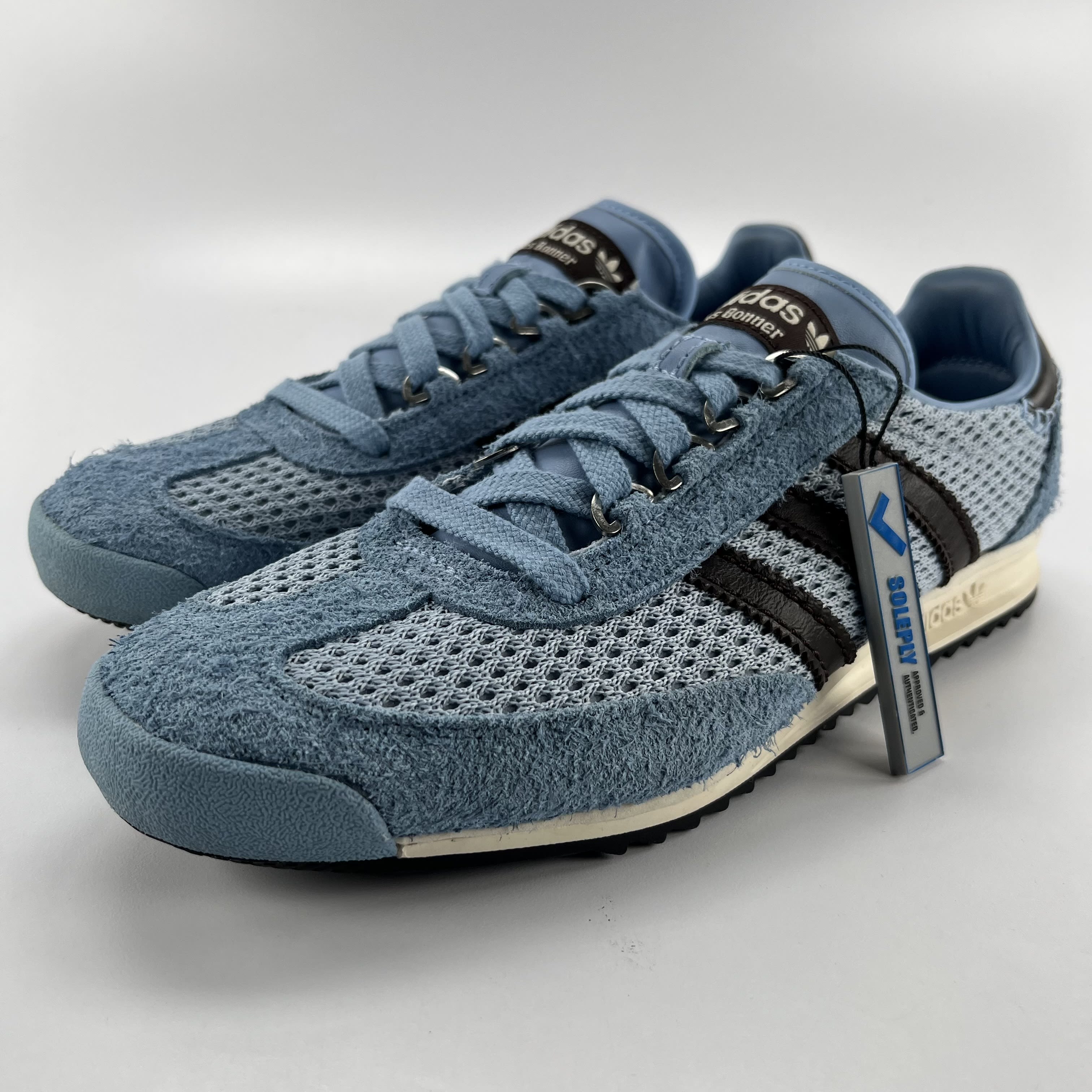 712267 adidas SL76 Wales Bonner Ash Blue