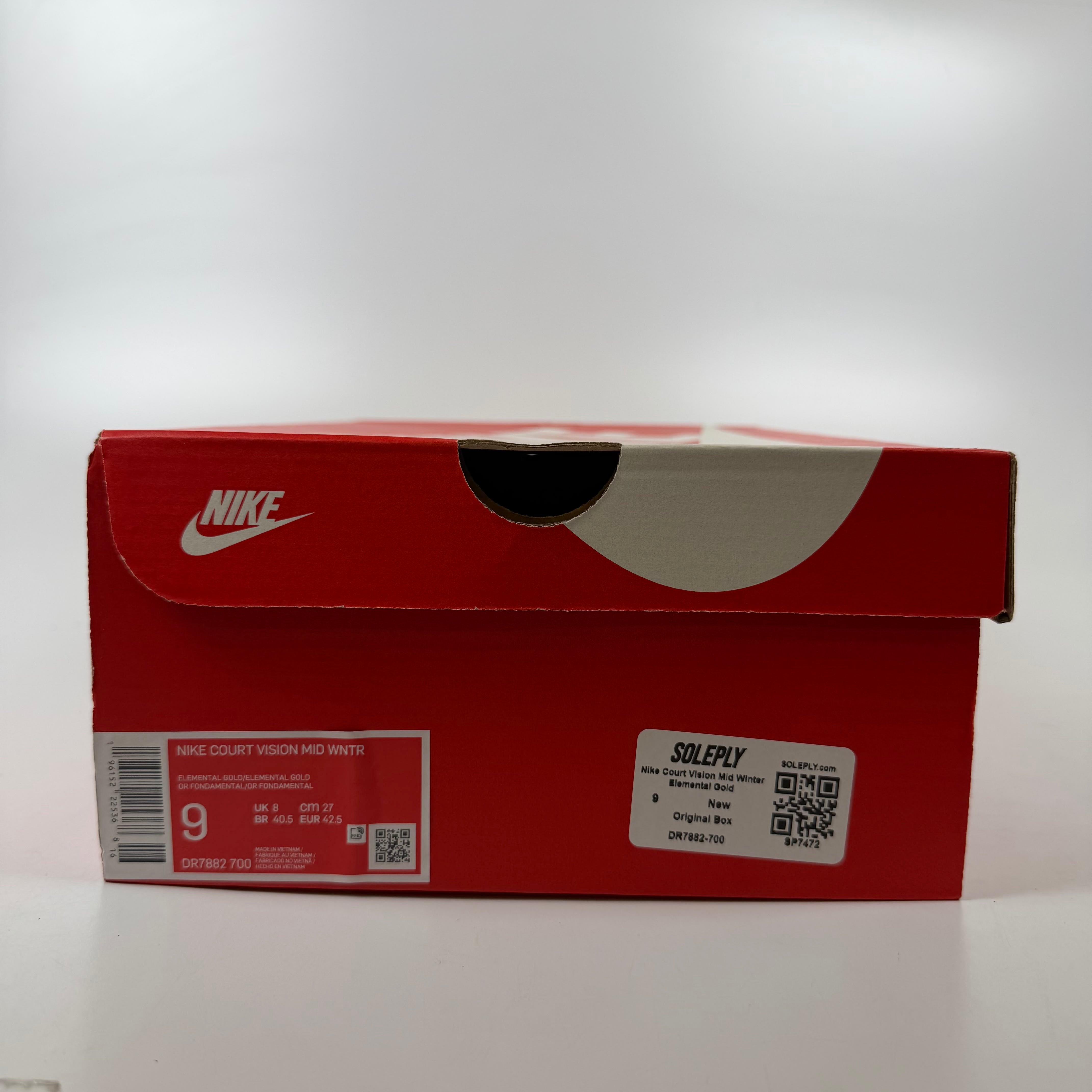 SP7472 Nike Court Vision Mid Winter Elemental Gold
