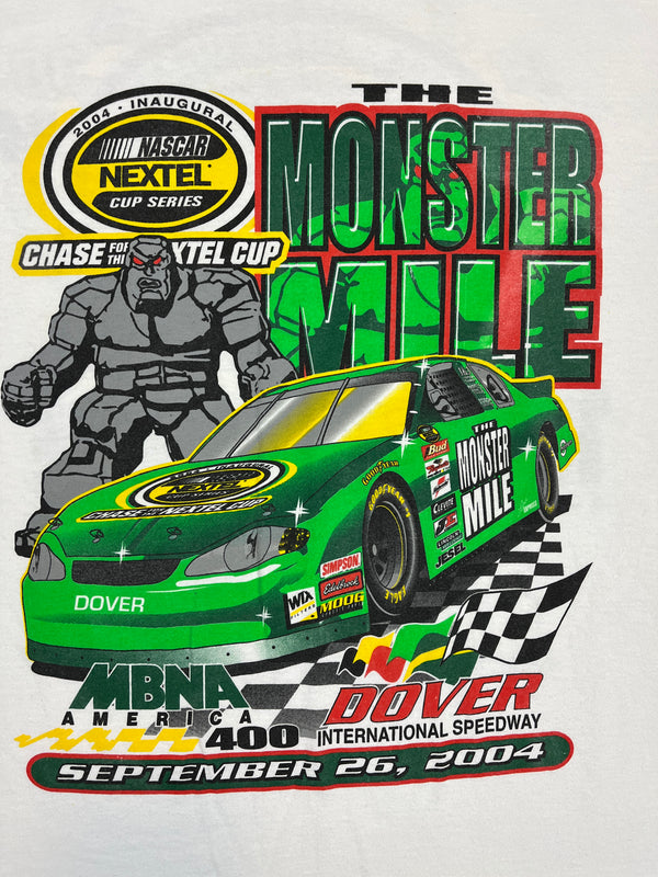 (2004) The Monster Mile' Nascar Nextel Cup Dover Racing T-Shirt