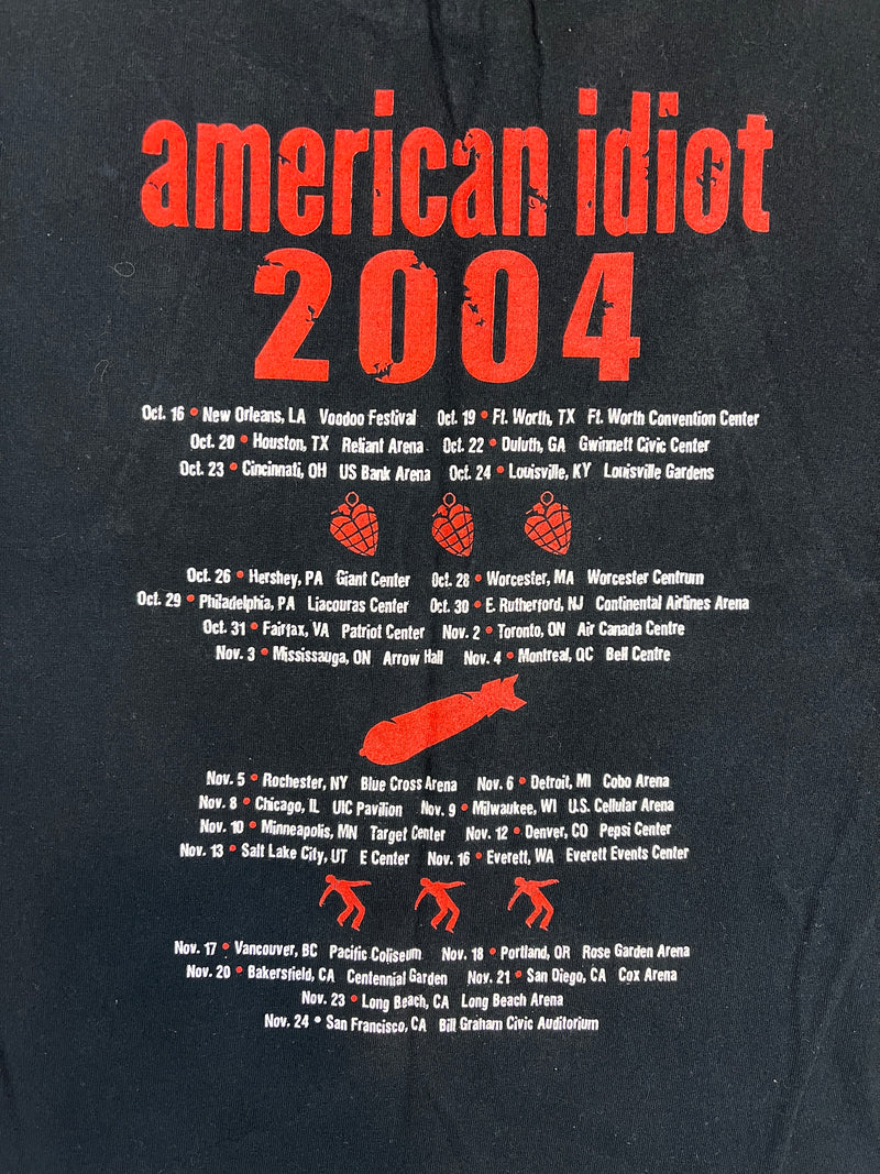(2004) Green Day American Idiot Tour Concert T-Shirt