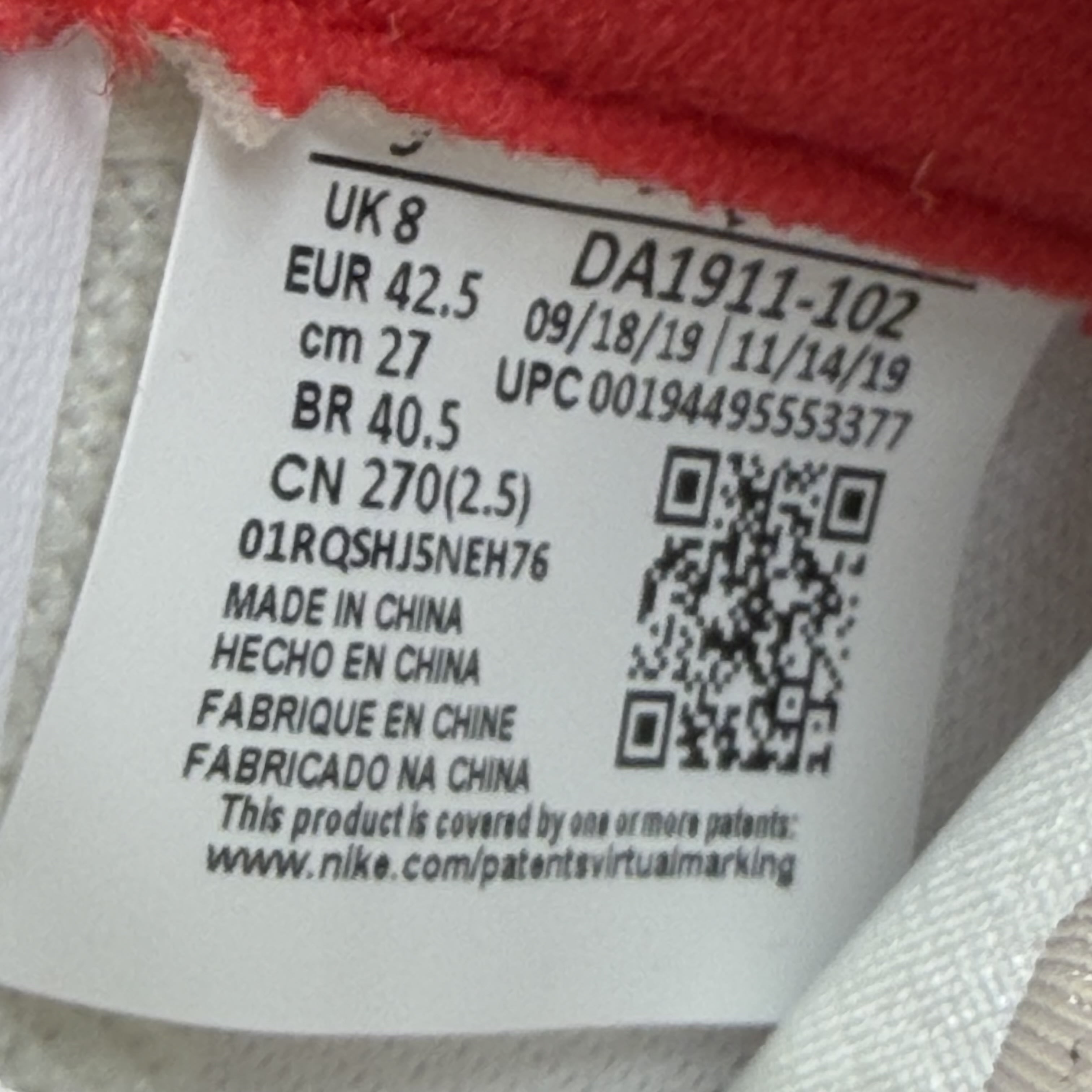 SP4860 Jordan 5 Retro Fire Red Silver Tongue (2020)