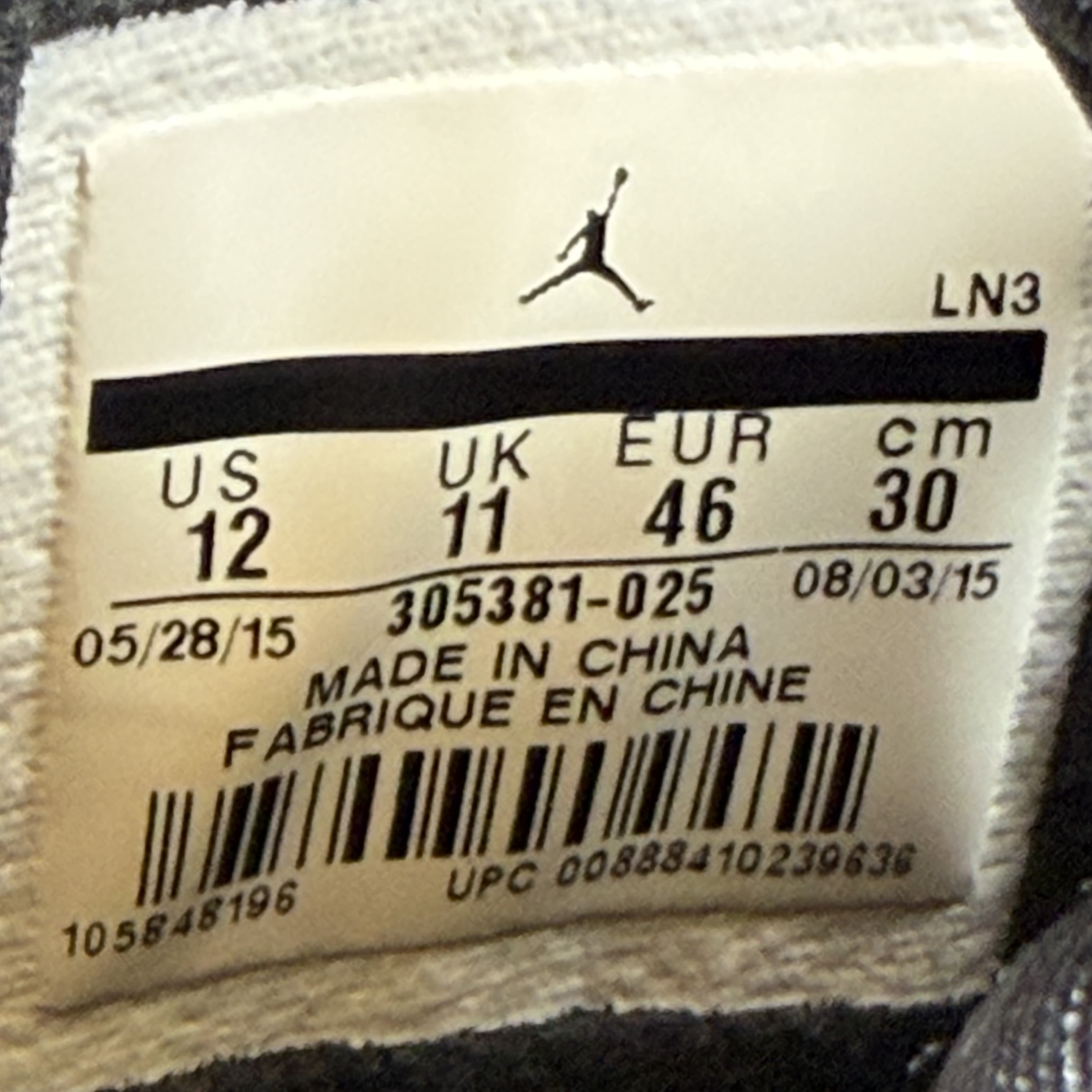 SP3913 Jordan 8 Retro Aqua (2015)