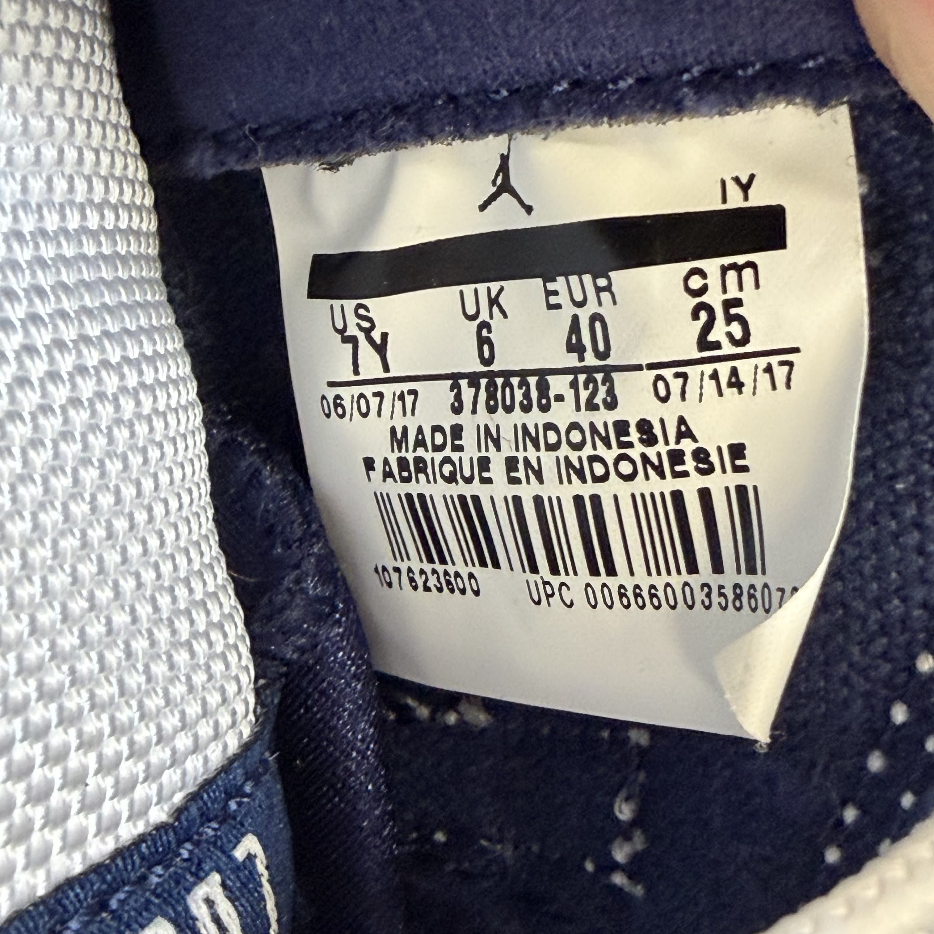 SP8167 Jordan 11 Retro UNC Win Like 82 (GS)