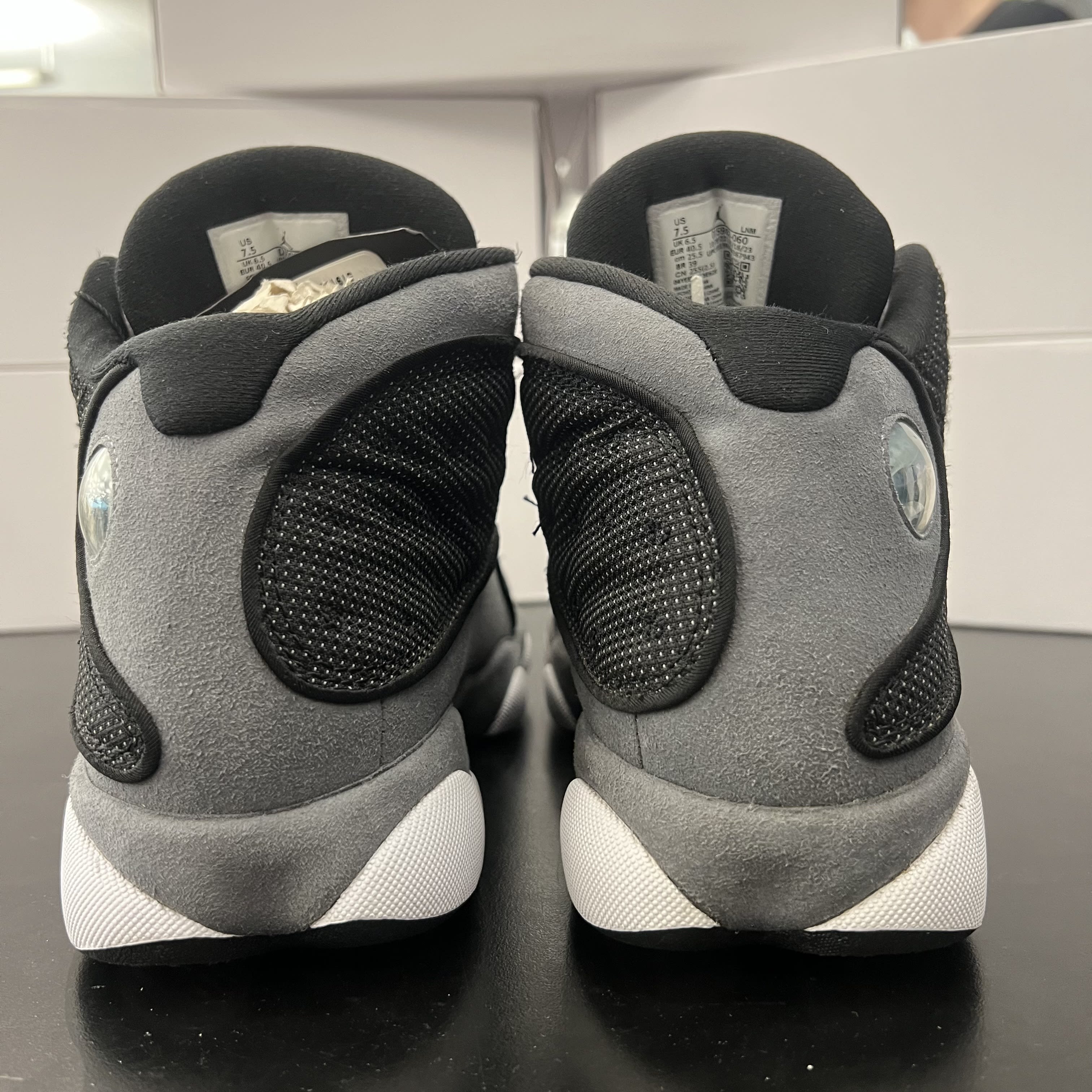 519155 Jordan 13 Retro Black Flint