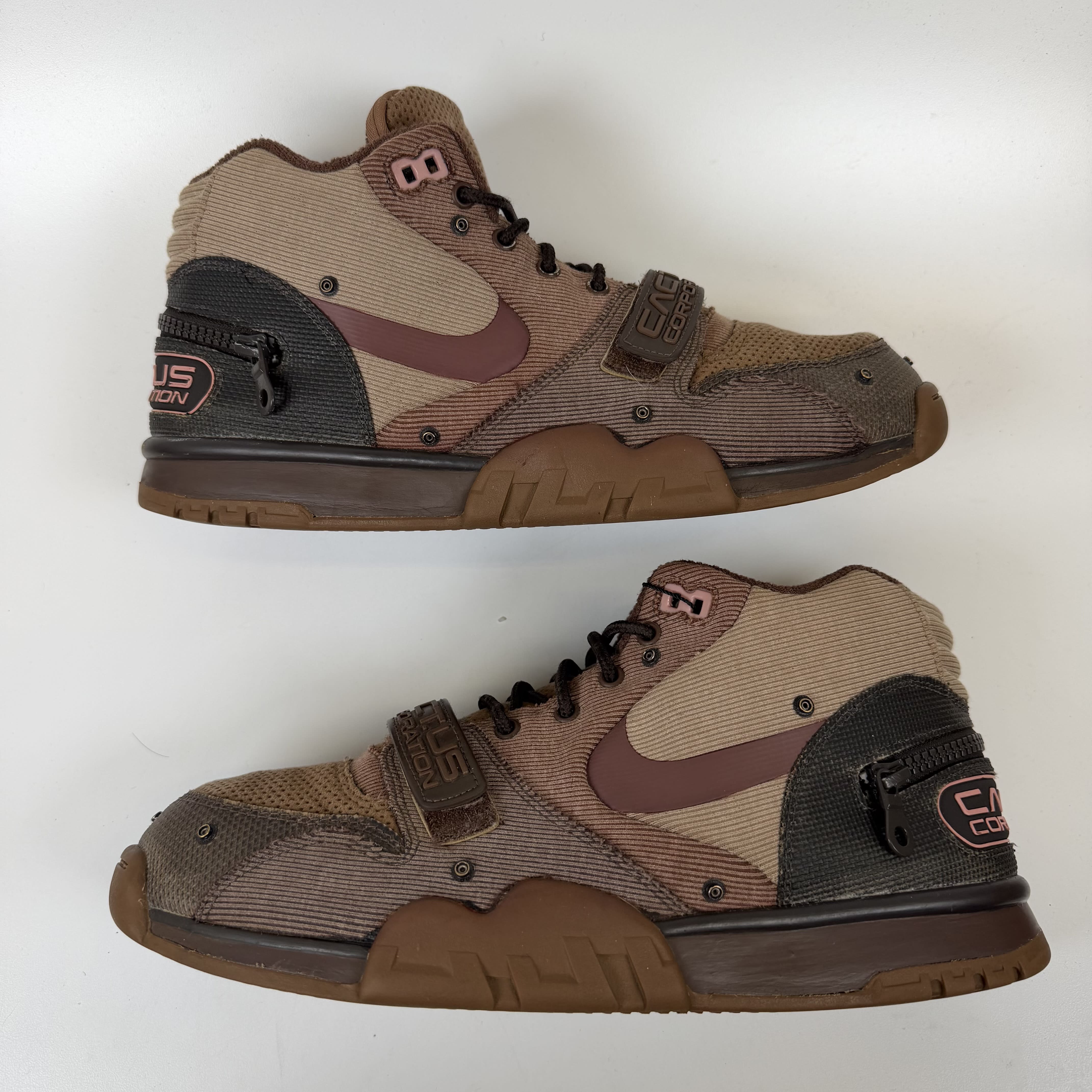 SP10222 Nike Air Trainer 1 SP Travis Scott Wheat